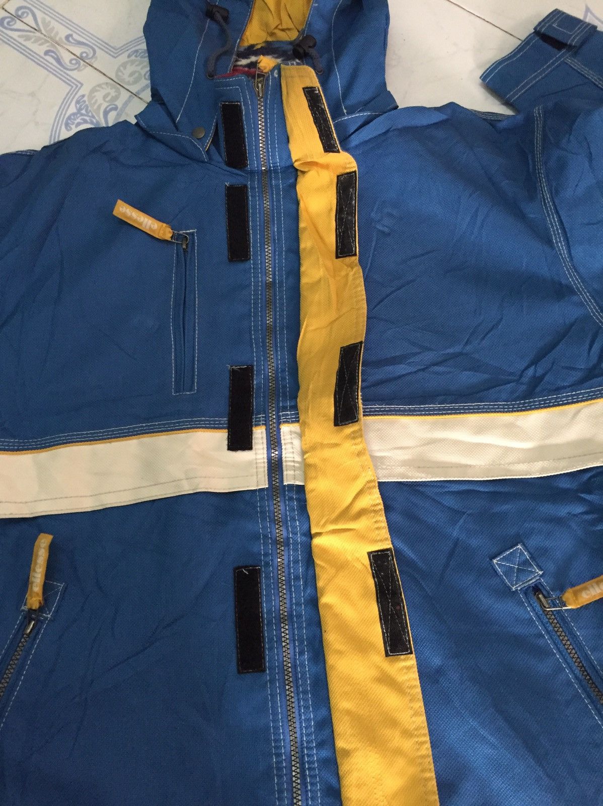 Adventure Bound × Ellesse Ellesse multi adventure gear zipper hoodie jacket Size US L / EU 52-54 / 3 - 14 Thumbnail