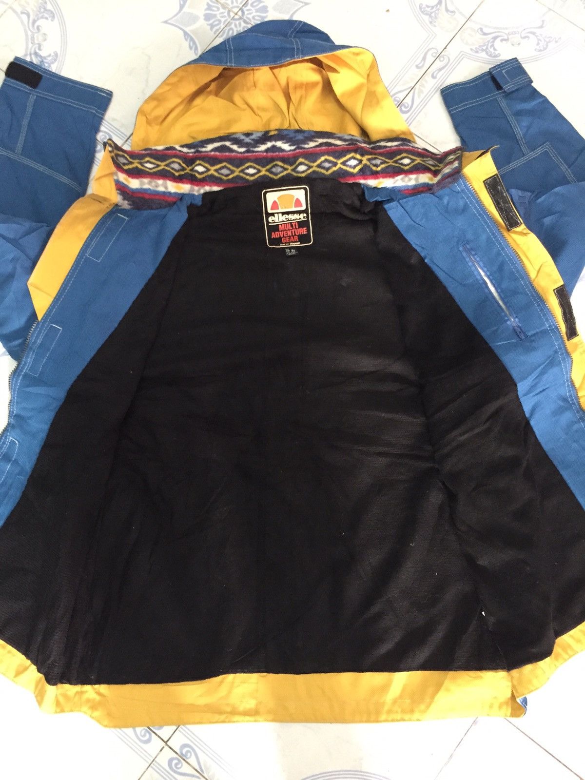 Adventure Bound × Ellesse Ellesse multi adventure gear zipper hoodie jacket Size US L / EU 52-54 / 3 - 15 Thumbnail