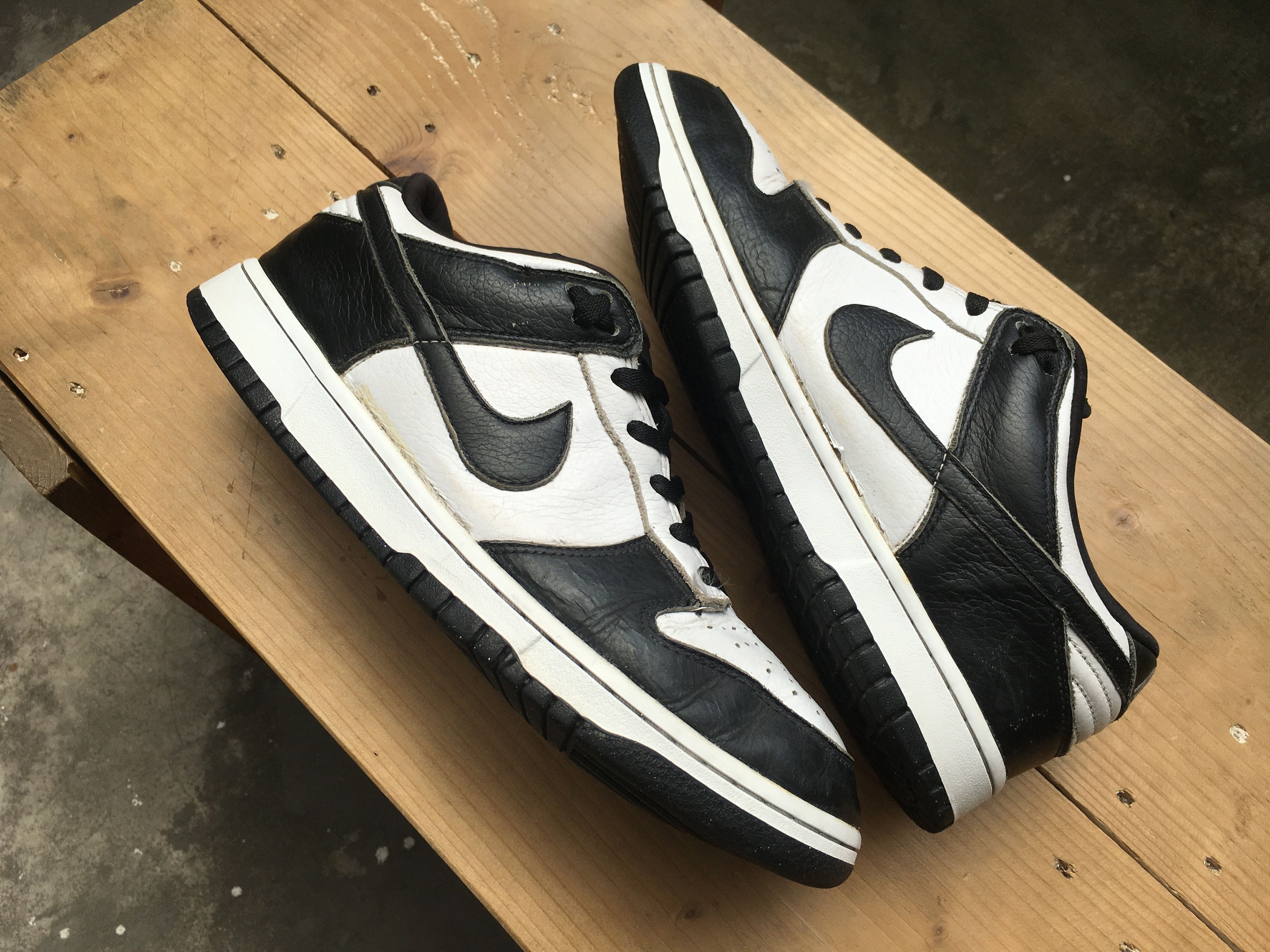 Nike 🔥 Nike Dunk Low 6.0 White Black Panda Size US 10 / EU 43 - 15 Thumbnail