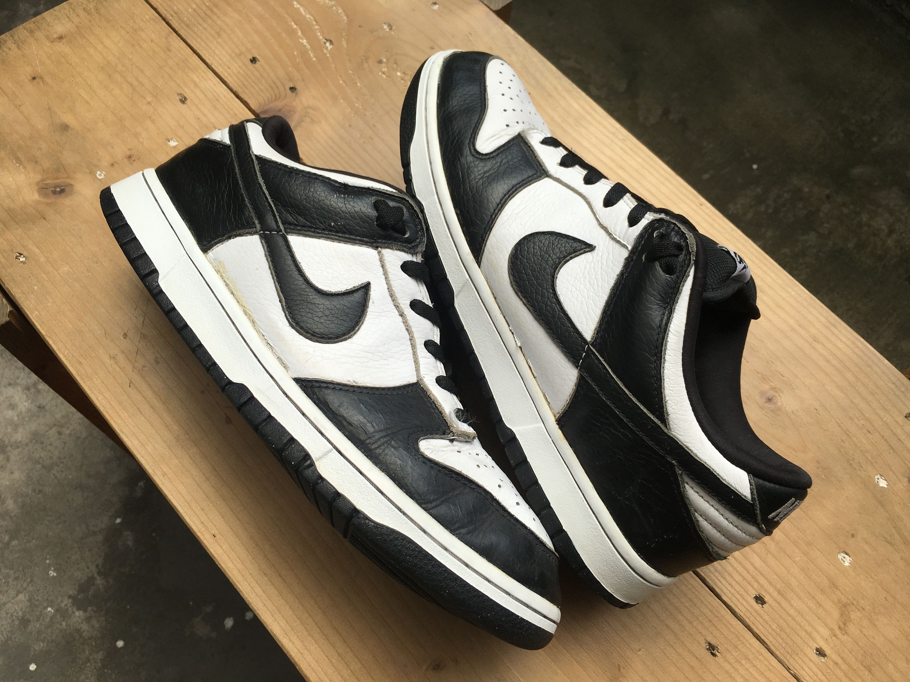 Nike 🔥 Nike Dunk Low 6.0 White Black Panda Size US 10 / EU 43 - 16 Thumbnail