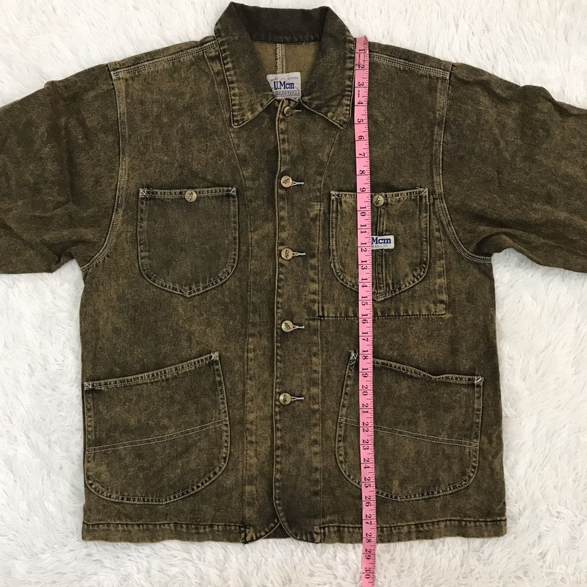 Japanese Brand Vtg Style U.Mcm Work Clothes Denim Like Jacket Size US M / EU 48-50 / 2 - 20 Thumbnail
