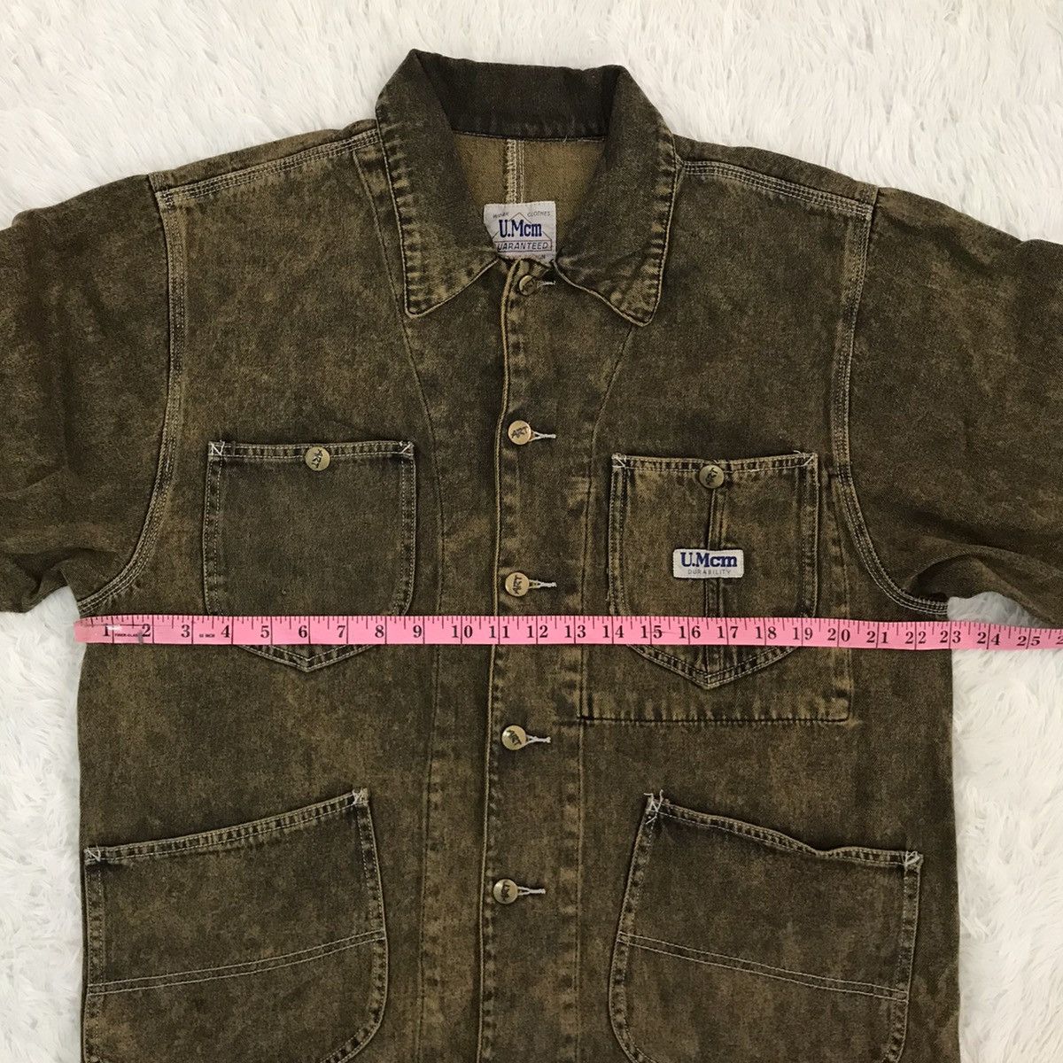 Japanese Brand Vtg Style U.Mcm Work Clothes Denim Like Jacket Size US M / EU 48-50 / 2 - 19 Thumbnail