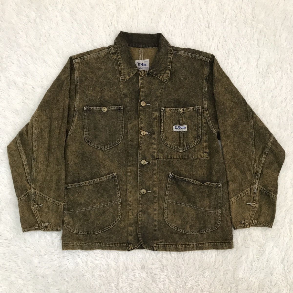 Japanese Brand Vtg Style U.Mcm Work Clothes Denim Like Jacket Size US M / EU 48-50 / 2 - 1 Thumbnail
