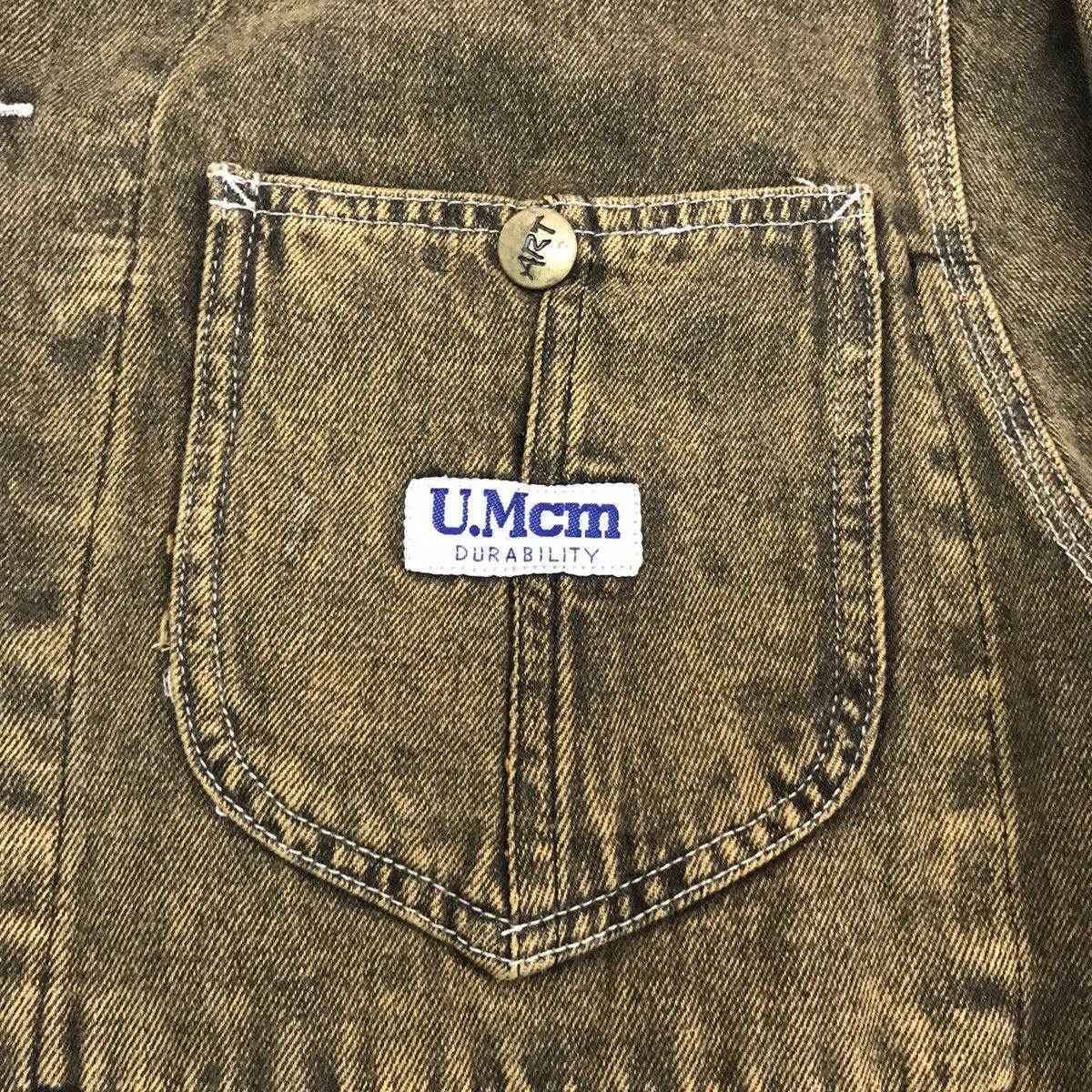 Japanese Brand Vtg Style U.Mcm Work Clothes Denim Like Jacket Size US M / EU 48-50 / 2 - 8 Thumbnail