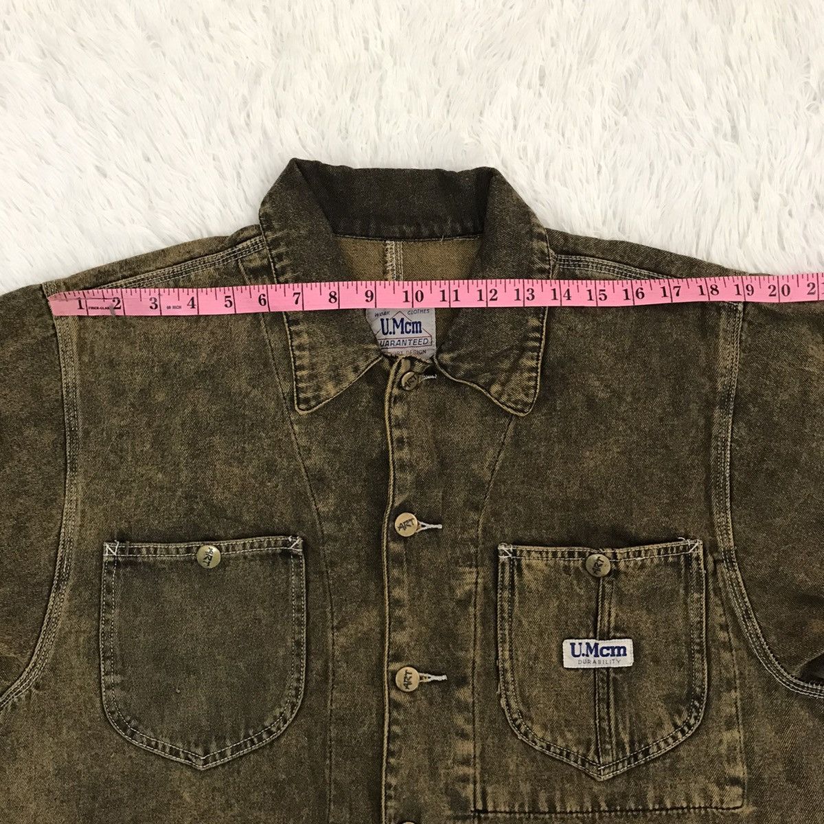 Japanese Brand Vtg Style U.Mcm Work Clothes Denim Like Jacket Size US M / EU 48-50 / 2 - 21 Thumbnail