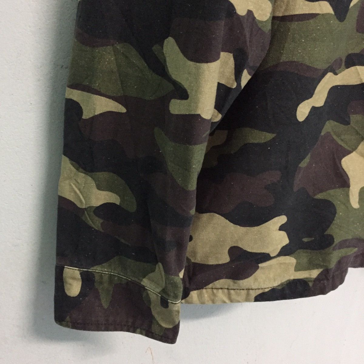 Japanese Brand Smiley Rodeo Crowns Camo Army Button Up Jacket Size US M / EU 48-50 / 2 - 13 Thumbnail