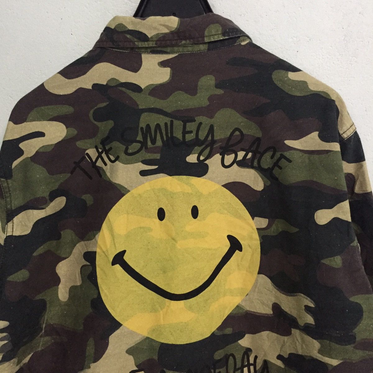 Japanese Brand Smiley Rodeo Crowns Camo Army Button Up Jacket Size US M / EU 48-50 / 2 - 2 Thumbnail