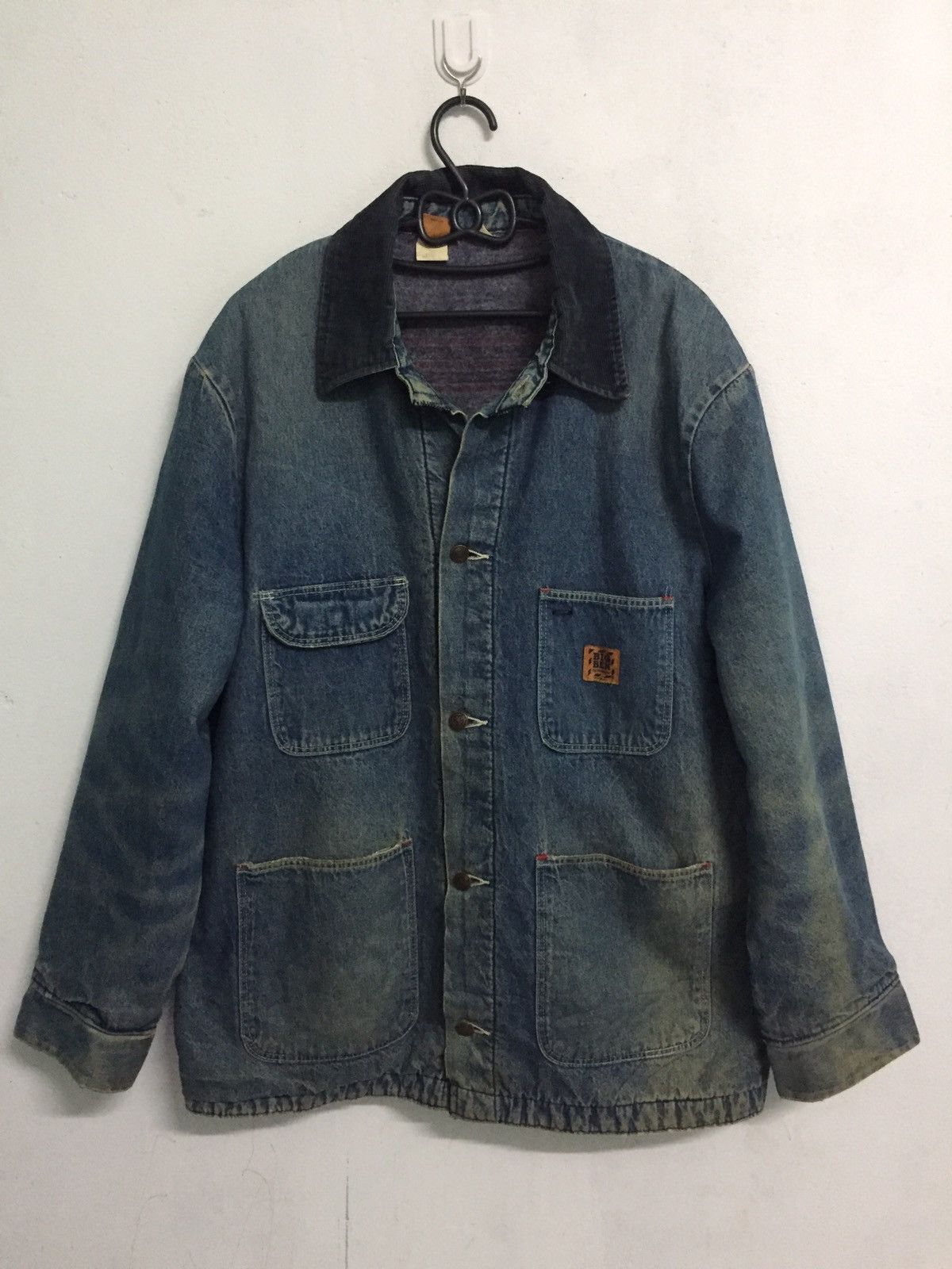 Vintage Vintage Big Ben by Wrangler Denim Jacket Made in Usa Size US L / EU 52-54 / 3 - 1 Thumbnail