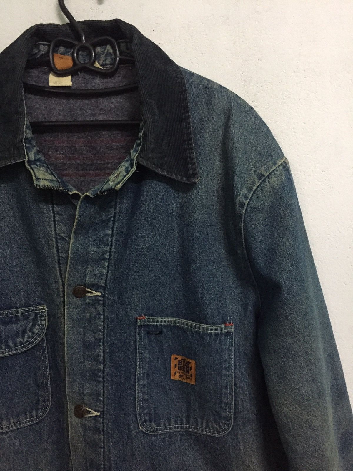 Vintage Vintage Big Ben by Wrangler Denim Jacket Made in Usa Size US L / EU 52-54 / 3 - 2 Thumbnail