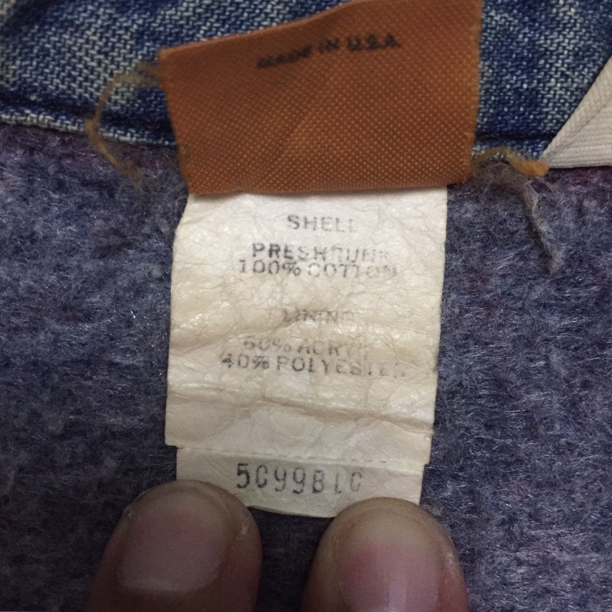 Vintage Vintage Big Ben by Wrangler Denim Jacket Made in Usa Size US L / EU 52-54 / 3 - 20 Thumbnail