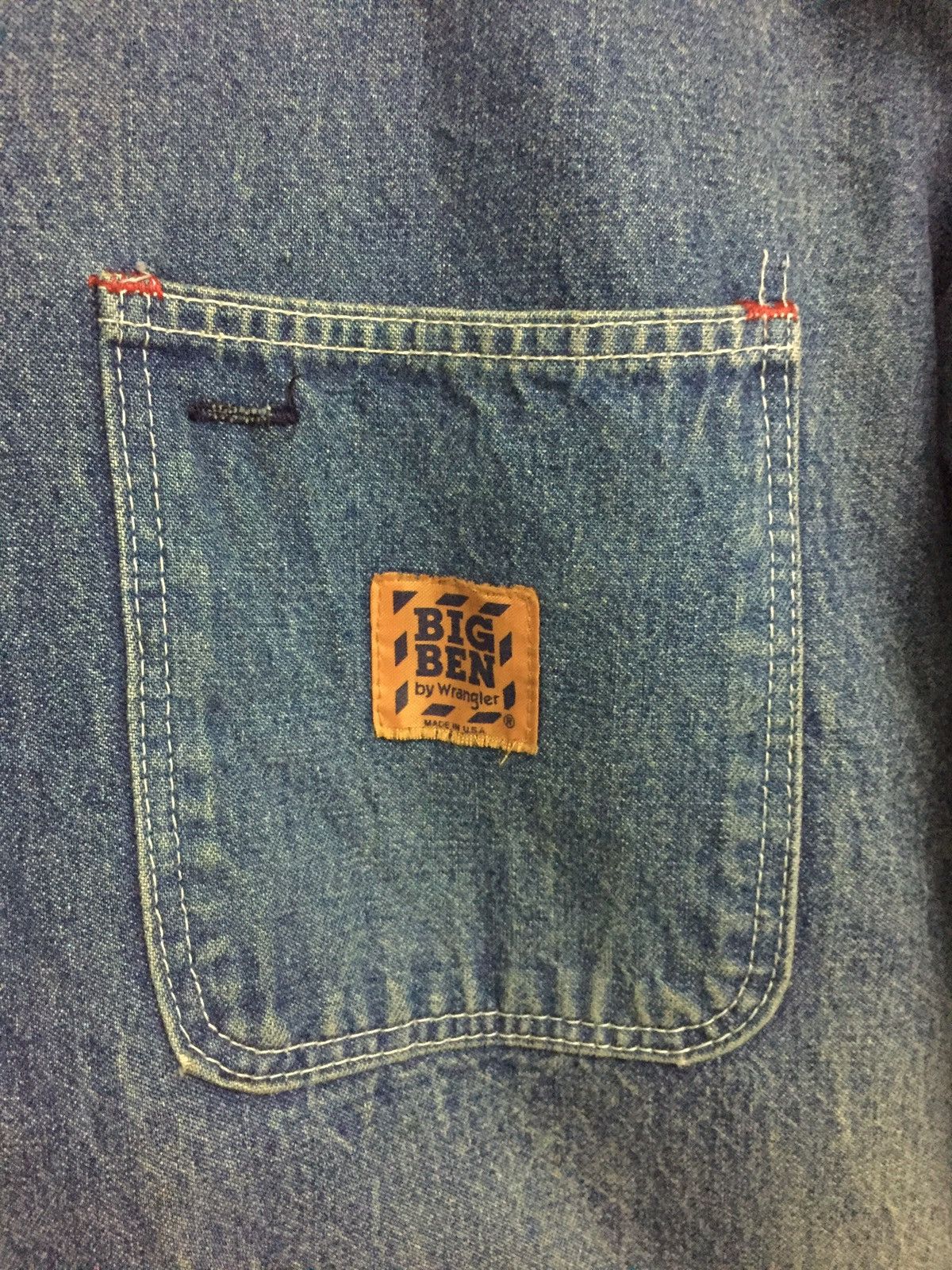 Vintage Vintage Big Ben by Wrangler Denim Jacket Made in Usa Size US L / EU 52-54 / 3 - 6 Thumbnail