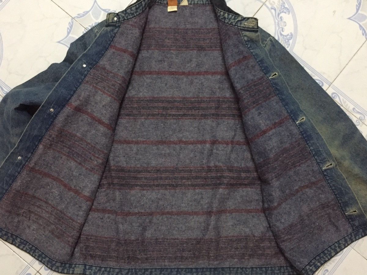 Vintage Vintage Big Ben by Wrangler Denim Jacket Made in Usa Size US L / EU 52-54 / 3 - 17 Thumbnail