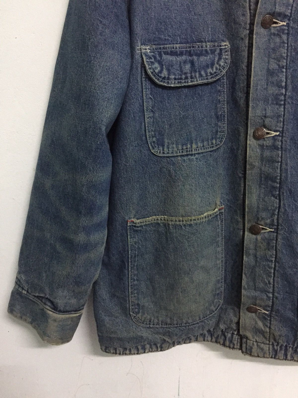 Vintage Vintage Big Ben by Wrangler Denim Jacket Made in Usa Size US L / EU 52-54 / 3 - 4 Thumbnail