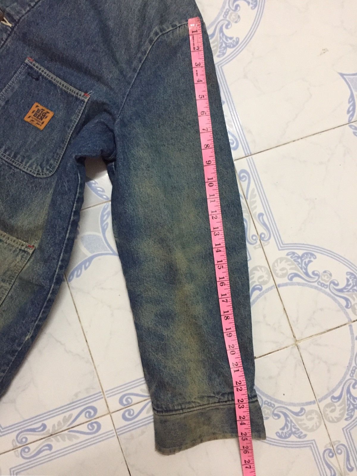 Vintage Vintage Big Ben by Wrangler Denim Jacket Made in Usa Size US L / EU 52-54 / 3 - 24 Thumbnail