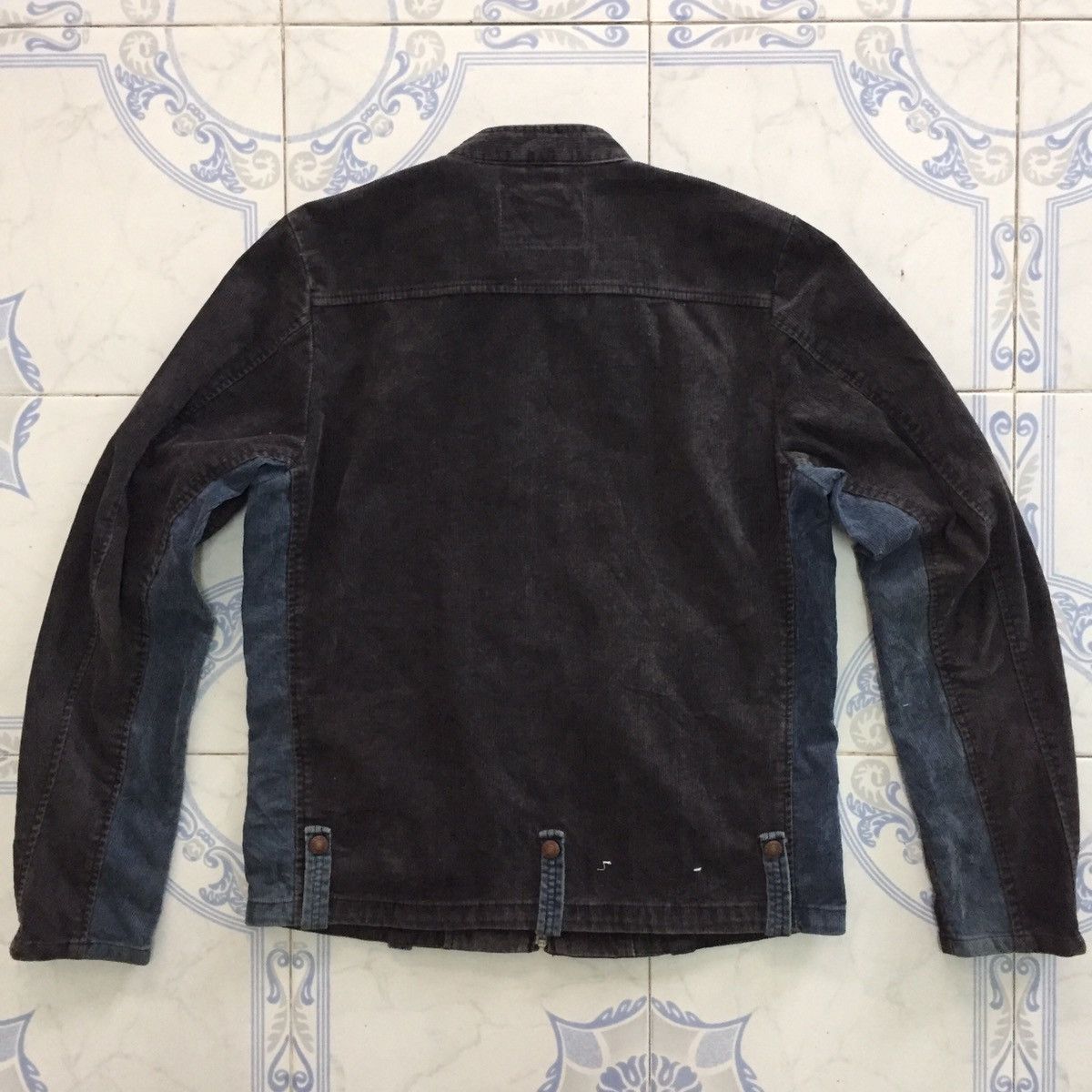 Japanese Brand Gowest Yellow Division Japan Corduroy Zipper Jacket Size US M / EU 48-50 / 2 - 11 Thumbnail