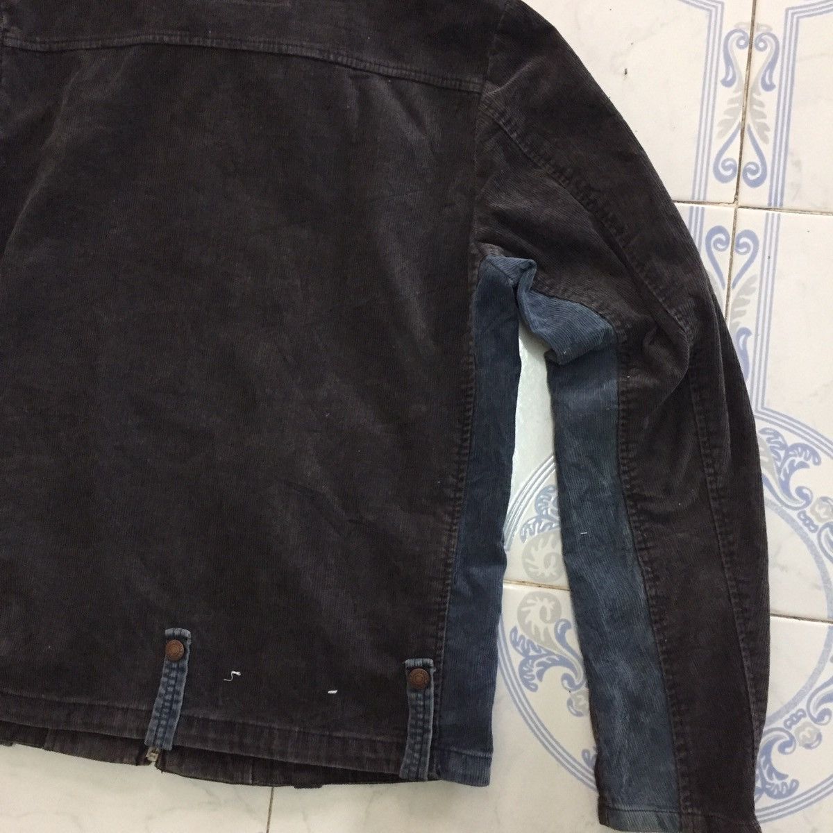 Japanese Brand Gowest Yellow Division Japan Corduroy Zipper Jacket Size US M / EU 48-50 / 2 - 12 Thumbnail