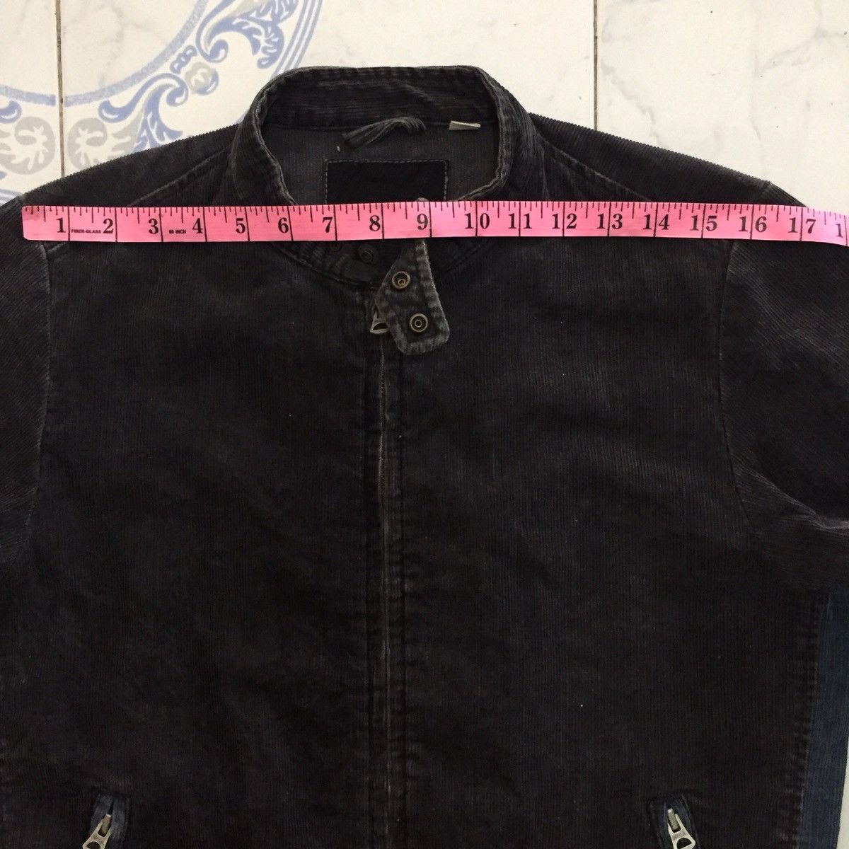 Japanese Brand Gowest Yellow Division Japan Corduroy Zipper Jacket Size US M / EU 48-50 / 2 - 21 Thumbnail
