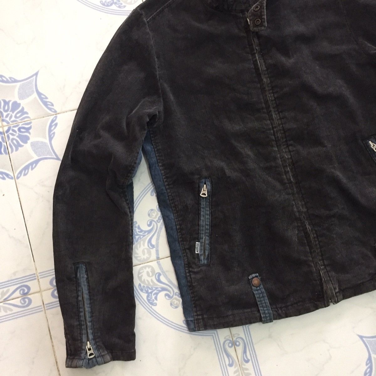 Japanese Brand Gowest Yellow Division Japan Corduroy Zipper Jacket Size US M / EU 48-50 / 2 - 3 Thumbnail