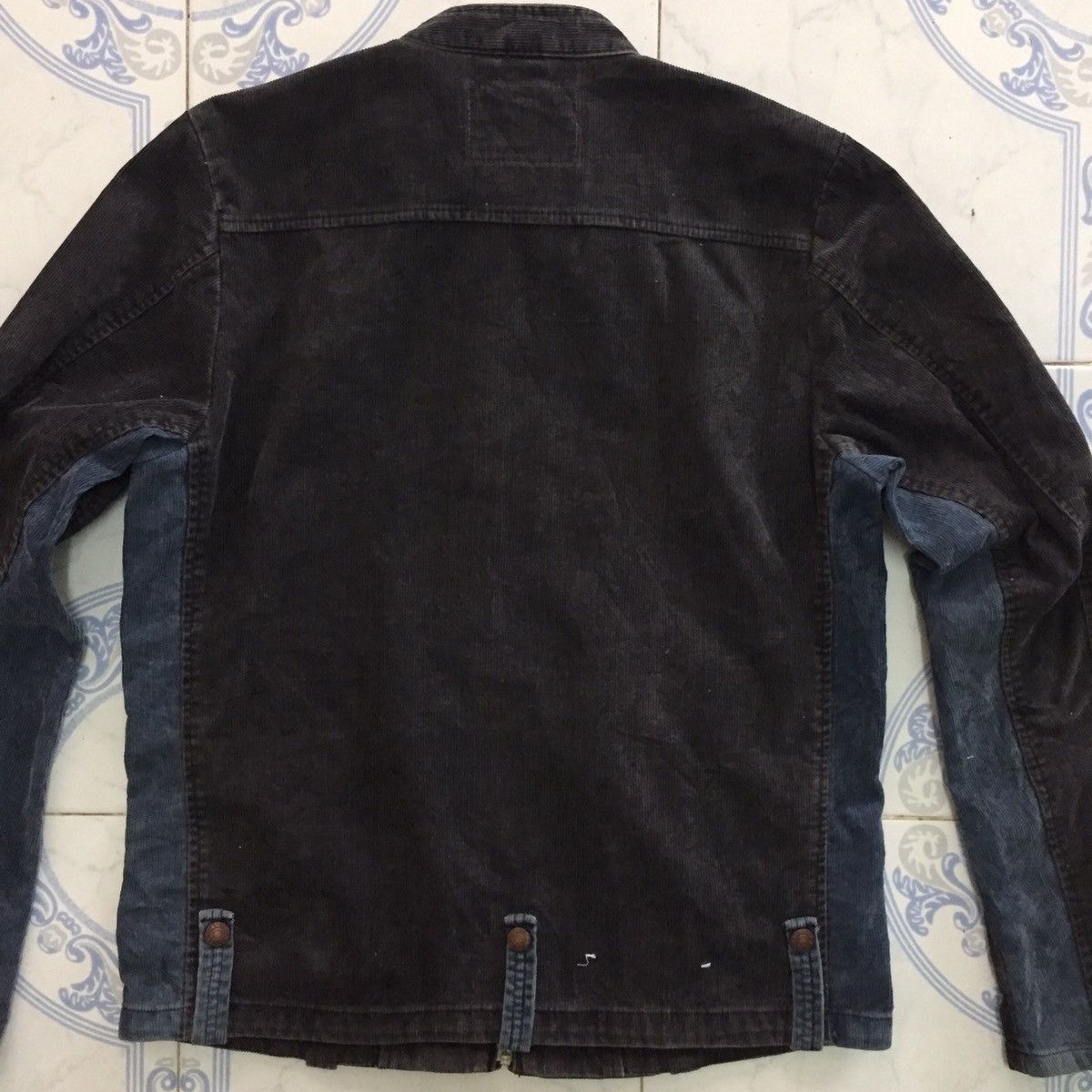 Japanese Brand Gowest Yellow Division Japan Corduroy Zipper Jacket Size US M / EU 48-50 / 2 - 14 Thumbnail
