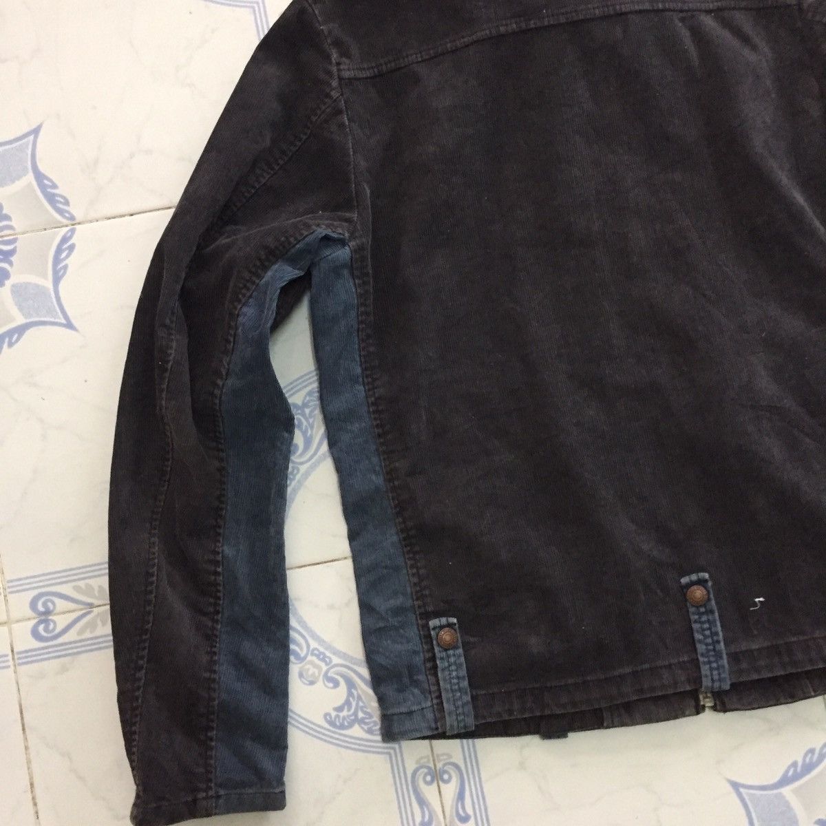 Japanese Brand Gowest Yellow Division Japan Corduroy Zipper Jacket Size US M / EU 48-50 / 2 - 13 Thumbnail