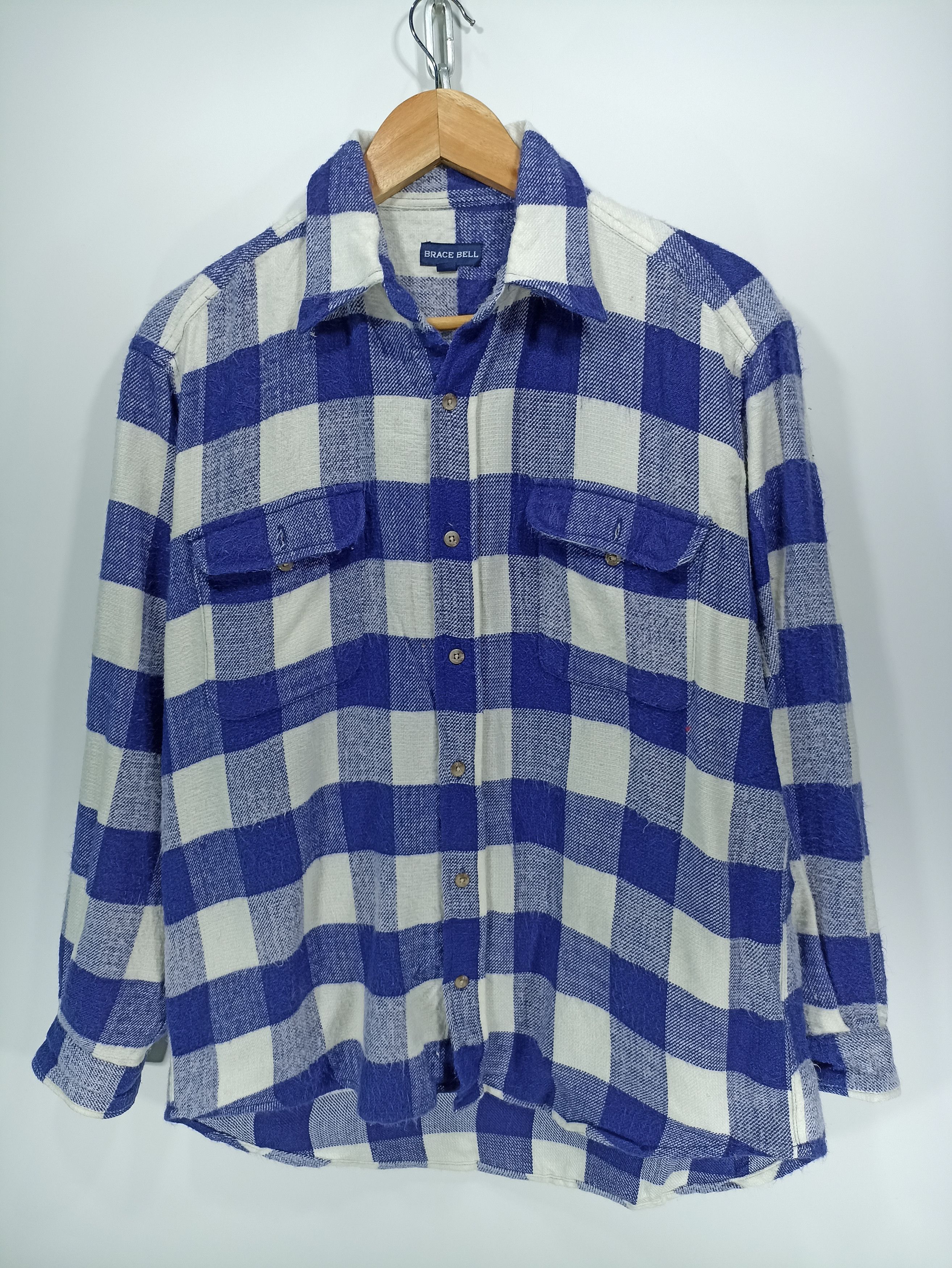 Flannel × Vintage Vintage Brace Bell Plaid Flannel Size US L / EU 52-54 / 3 - 1 Thumbnail