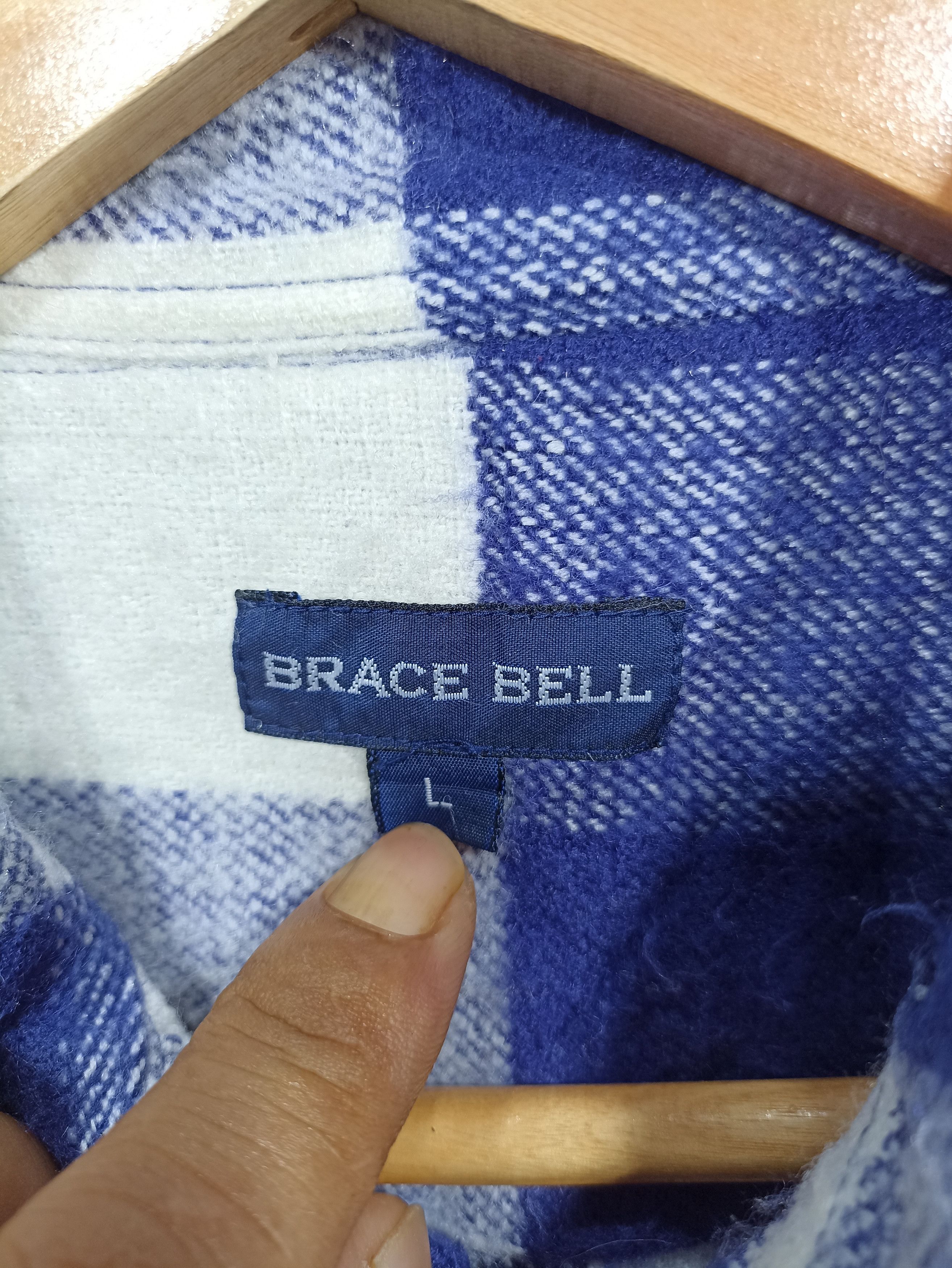 Flannel × Vintage Vintage Brace Bell Plaid Flannel Size US L / EU 52-54 / 3 - 6 Thumbnail