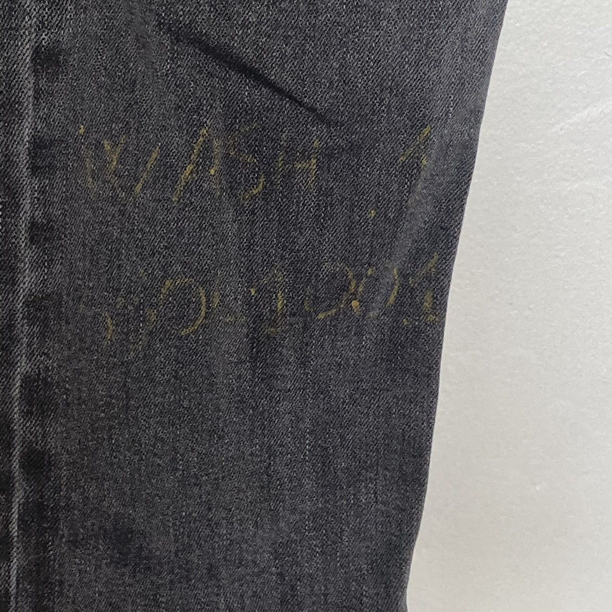 Maison Margiela New Maison Margiela Two Tone Denim Slim Fit Jeans Size 33 Size US 33 - 6 Thumbnail