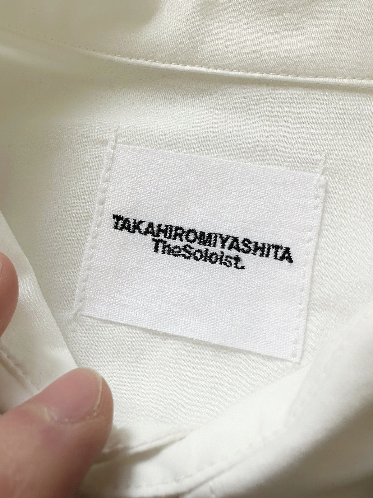 Takahiromiyashita The Soloist. Oversized Music Staff Strapped Bondage Shirt Size US XL / EU 56 / 4 - 10 Thumbnail