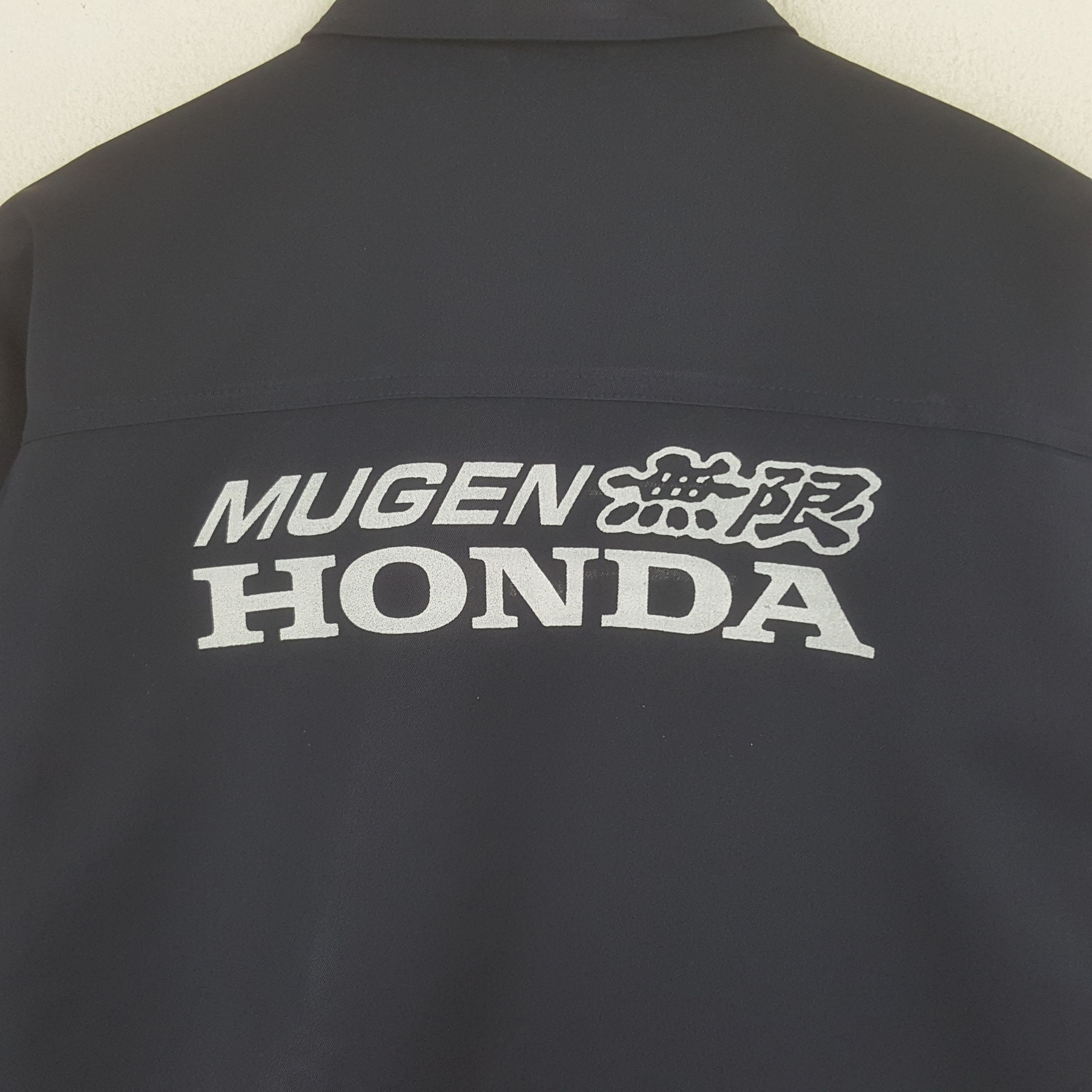 Honda × Vintage Vintage Mugen Honda Custom Art Racing zipper Jacket Size US XL / EU 56 / 4 - 2 Thumbnail