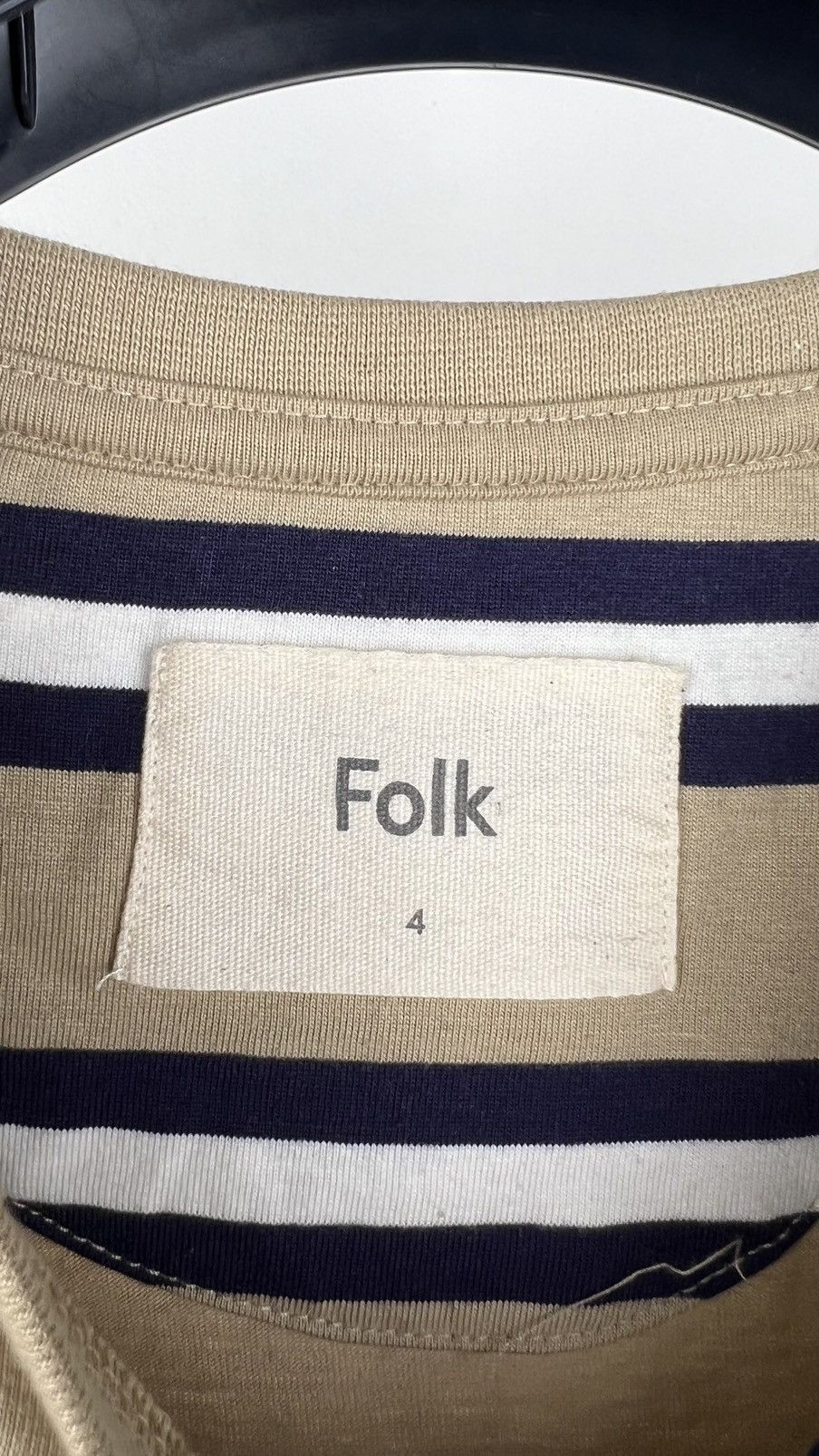 Folk Folk Basic Stripped Tee t-shirt Size US M / EU 48-50 / 2 - 12 Thumbnail
