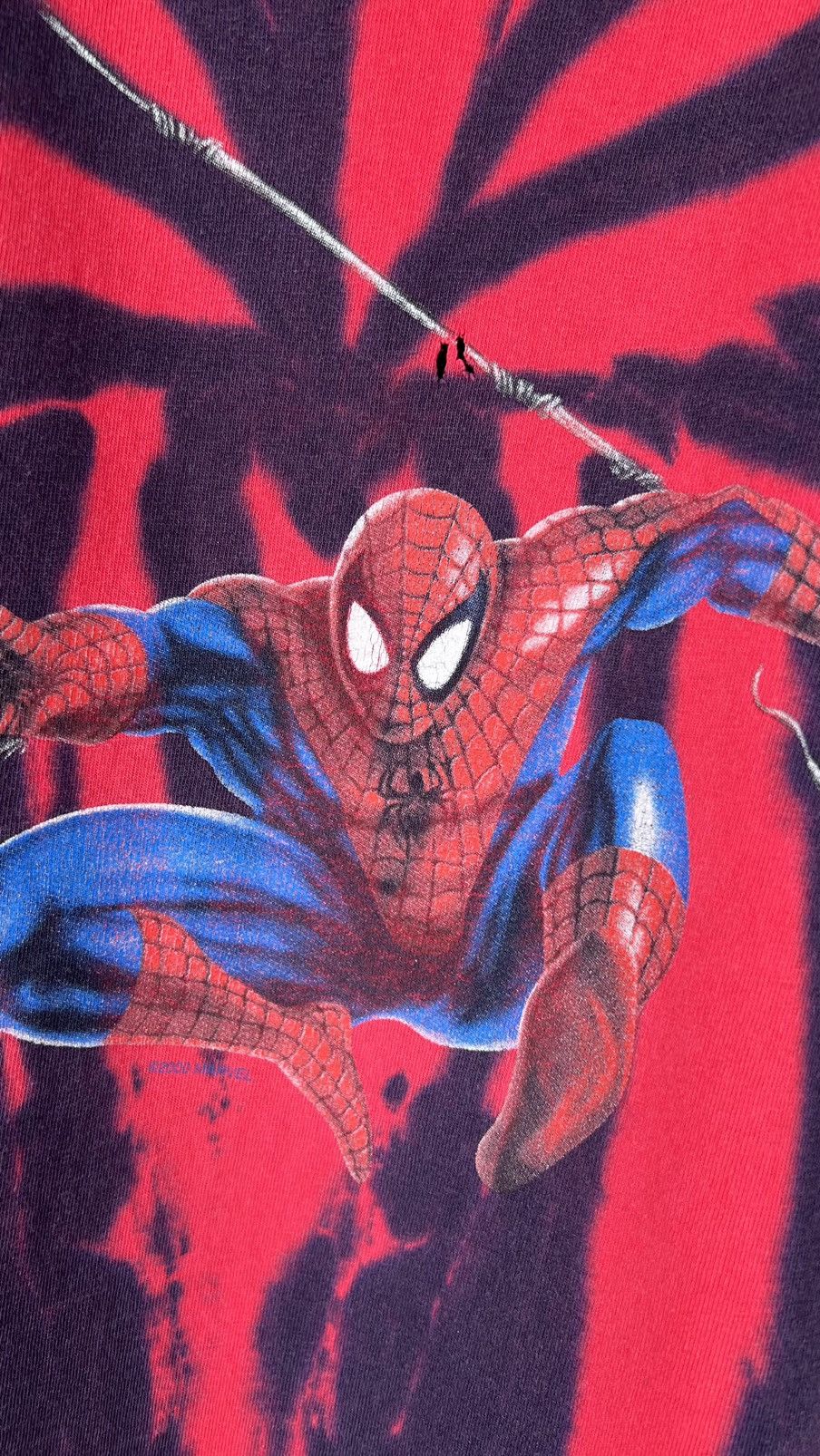 Marvel Comics Vintage 2000 Spider Man Marvel Tie Dye Tee Size US S / EU 44-46 / 1 - 3 Thumbnail