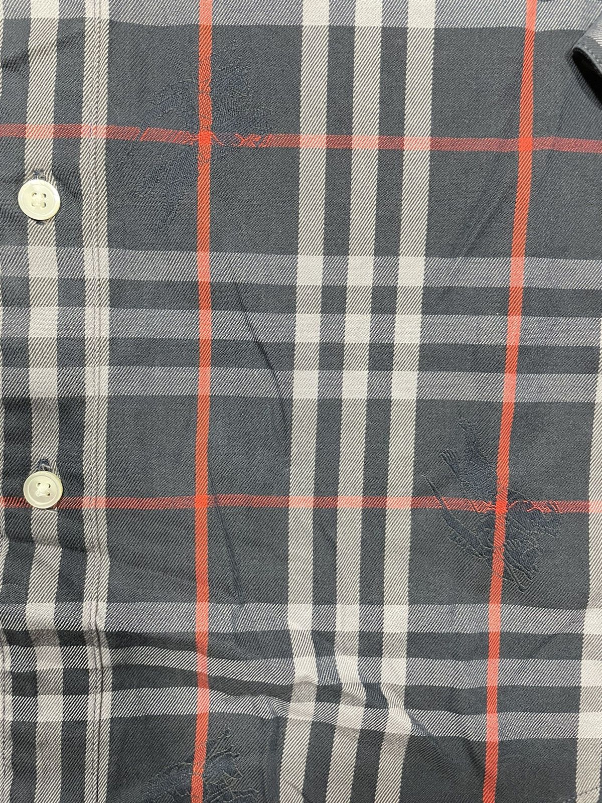 Burberry × Burberry Prorsum × Vintage Vintage Burberrys Shirt Nova check Plaid tartan mirroring Size US L / EU 52-54 / 3 - 4 Thumbnail