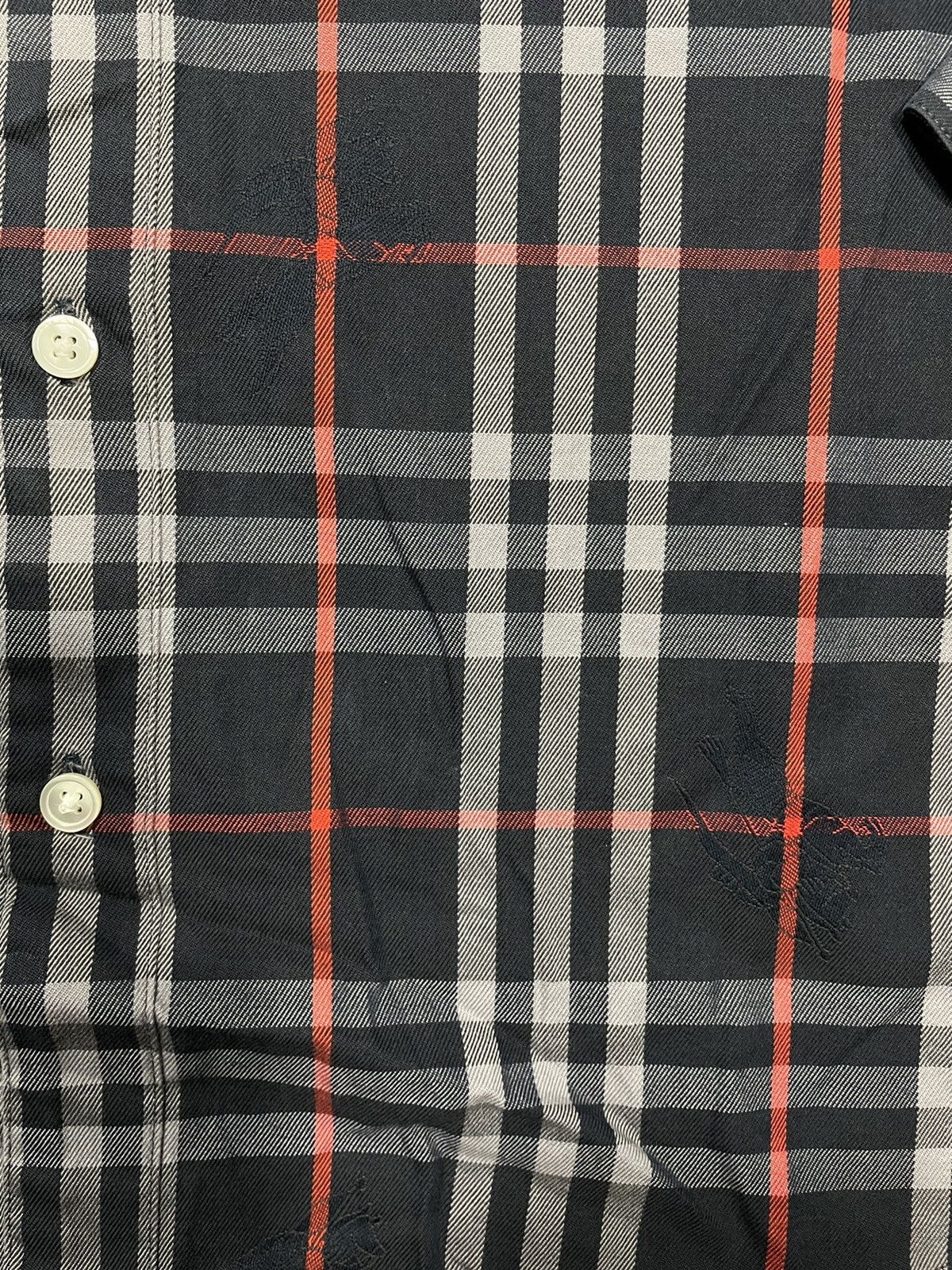 Burberry × Burberry Prorsum × Vintage Vintage Burberrys Shirt Nova check Plaid tartan mirroring Size US L / EU 52-54 / 3 - 3 Thumbnail