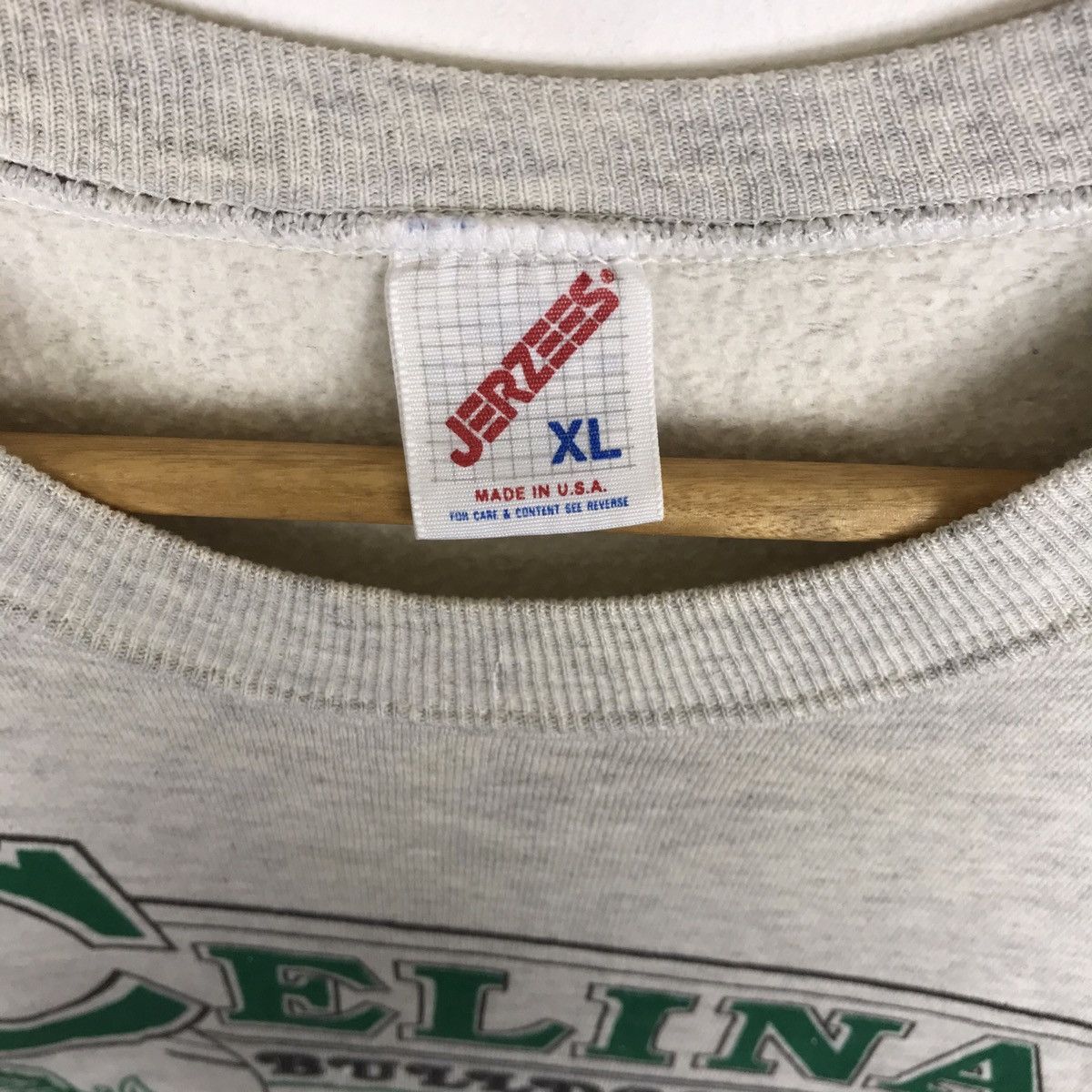 Jerzees × Vintage Vintage 90s Celina Bulldogs Football Crewneck Sweatshirt Size US XL / EU 56 / 4 - 7 Thumbnail