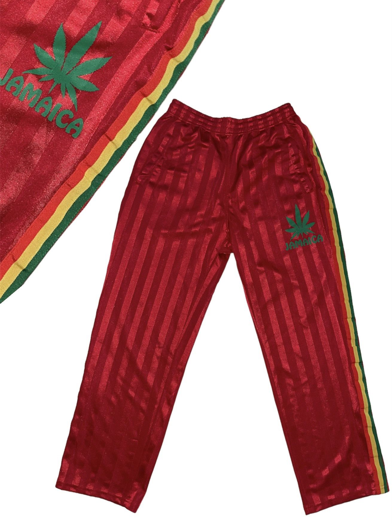Bob Marley Vintage Bob Marley track Pant Jamaica Rasta marijuana Size US 32 / EU 48 - 1 Thumbnail