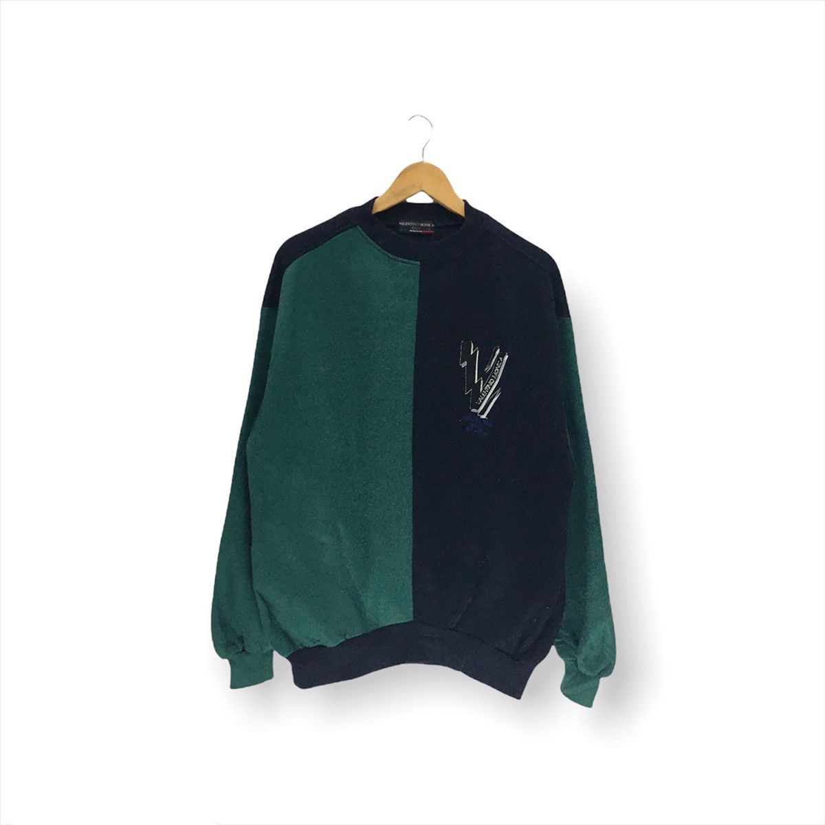 Designer × Valentino × Vintage Vintage Valentino Monica Sweatshirt CrewNeck 2-tone Size US M / EU 48-50 / 2 - 1 Thumbnail