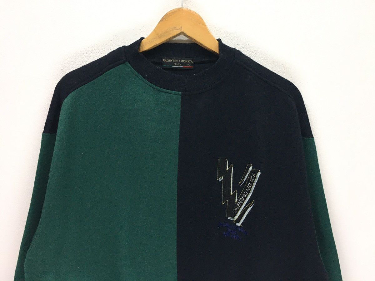 Designer × Valentino × Vintage Vintage Valentino Monica Sweatshirt CrewNeck 2-tone Size US M / EU 48-50 / 2 - 3 Thumbnail