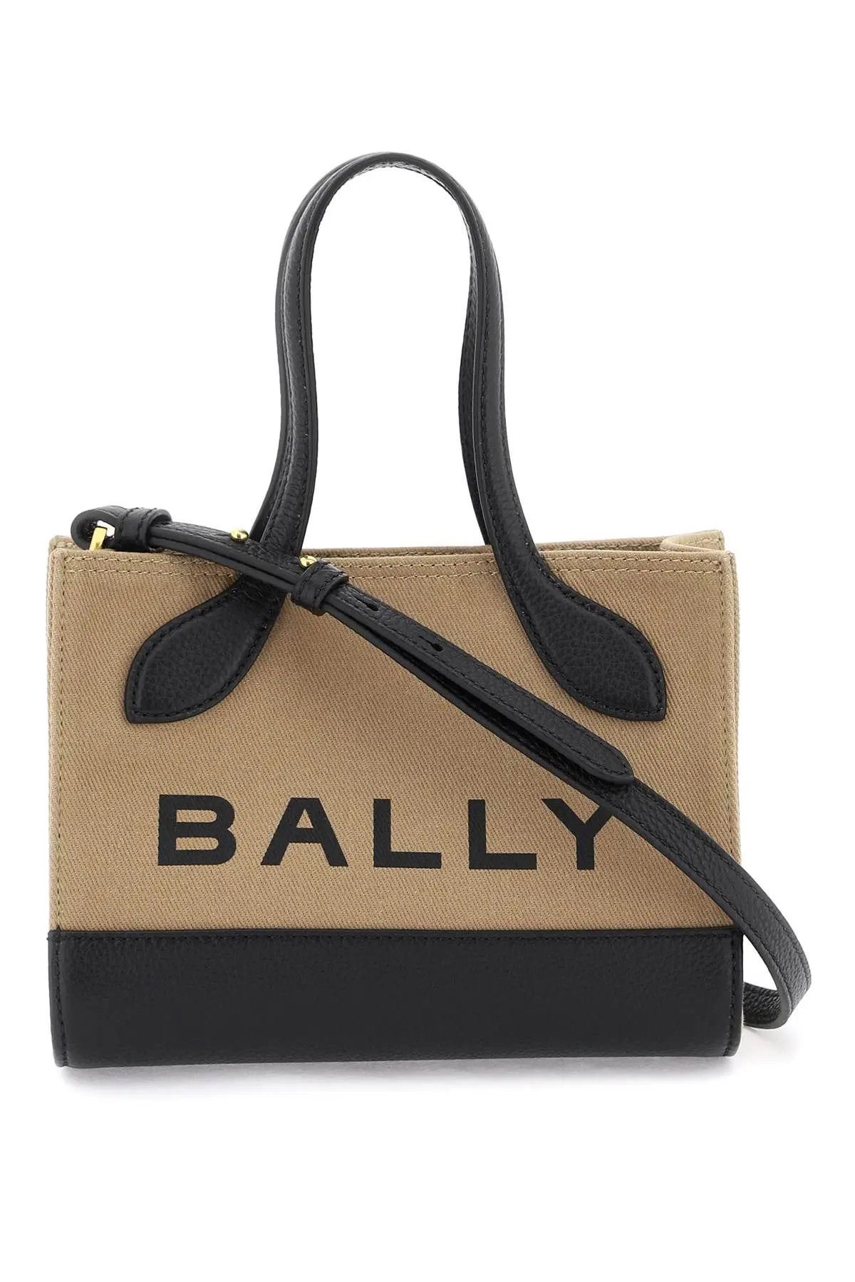 Bally o1s22i1n0823 Handle Bag in Black Brown Grailed