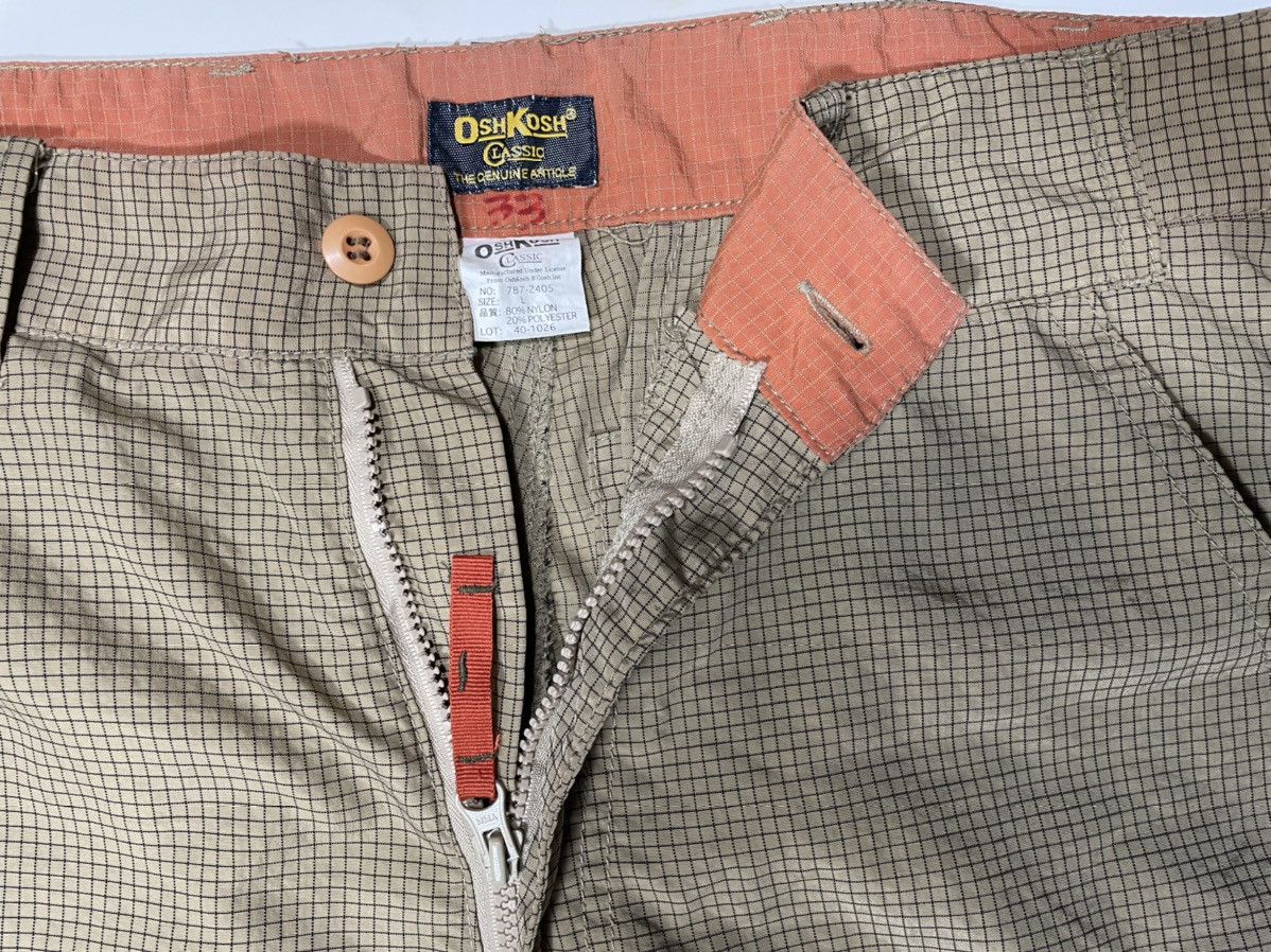 Vintage Vintage Oshkosh wide leg Baggy y2k 90s tactical multi pocket Size US 32 / EU 48 - 6 Thumbnail