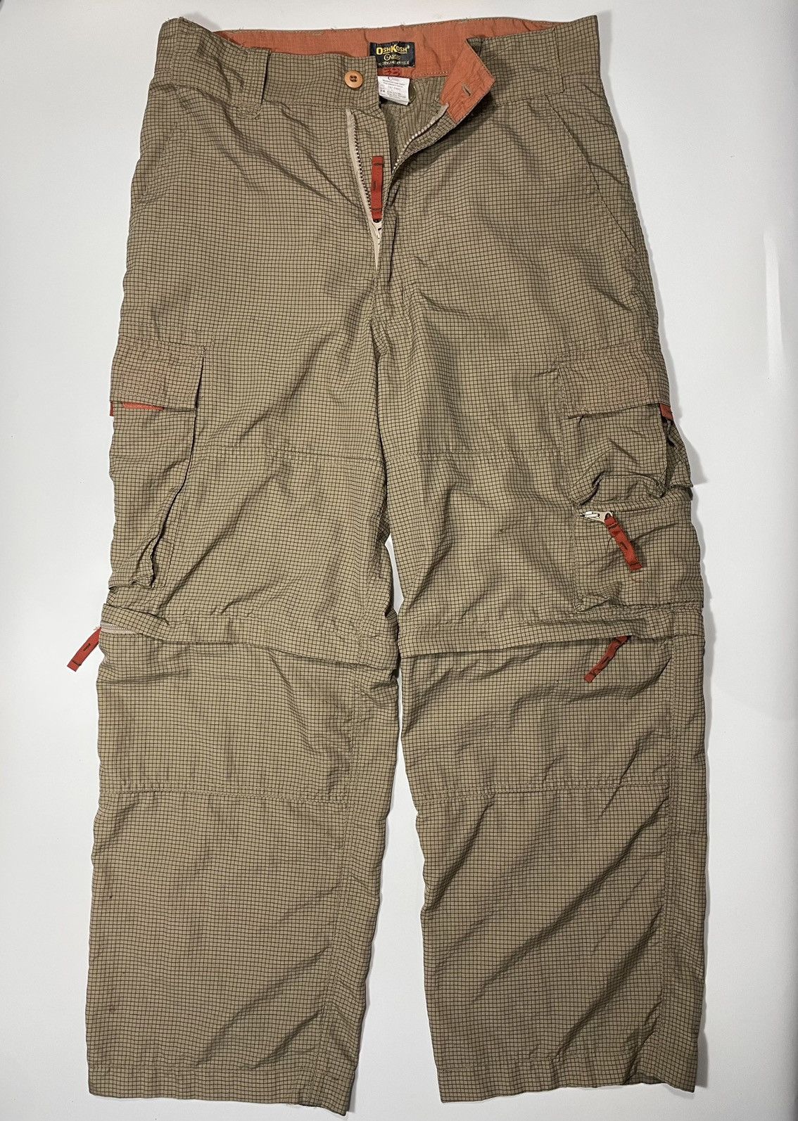 Vintage Vintage Oshkosh wide leg Baggy y2k 90s tactical multi pocket Size US 32 / EU 48 - 3 Thumbnail