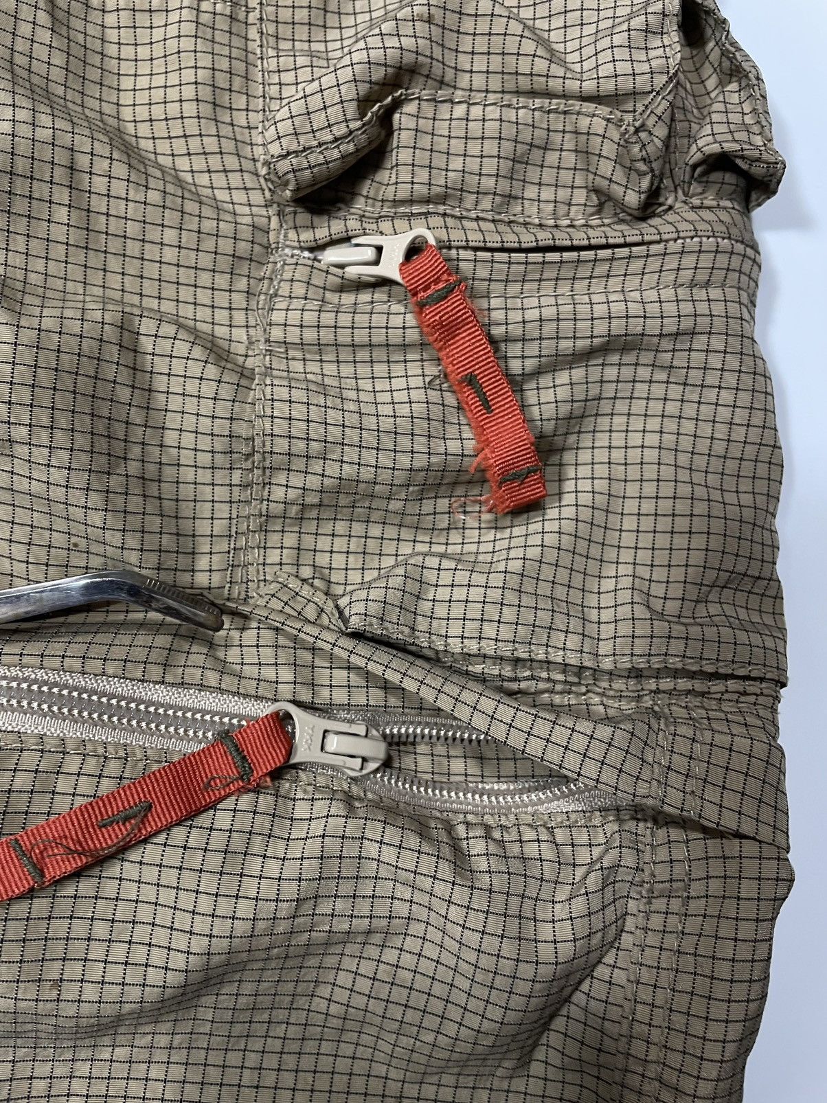 Vintage Vintage Oshkosh wide leg Baggy y2k 90s tactical multi pocket Size US 32 / EU 48 - 9 Thumbnail