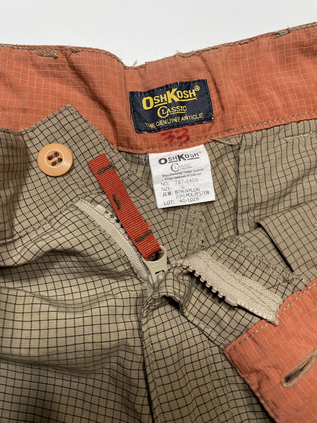 Vintage Vintage Oshkosh wide leg Baggy y2k 90s tactical multi pocket Size US 32 / EU 48 - 17 Thumbnail