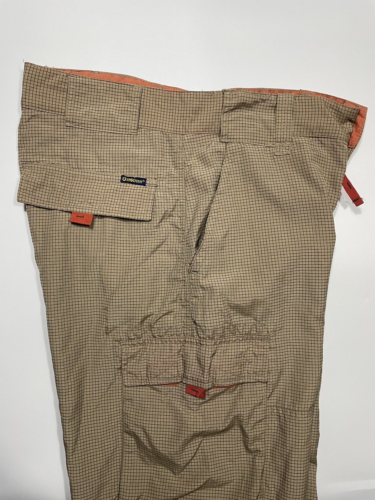 Vintage Vintage Oshkosh wide leg Baggy y2k 90s tactical multi pocket Size US 32 / EU 48 - 14 Thumbnail