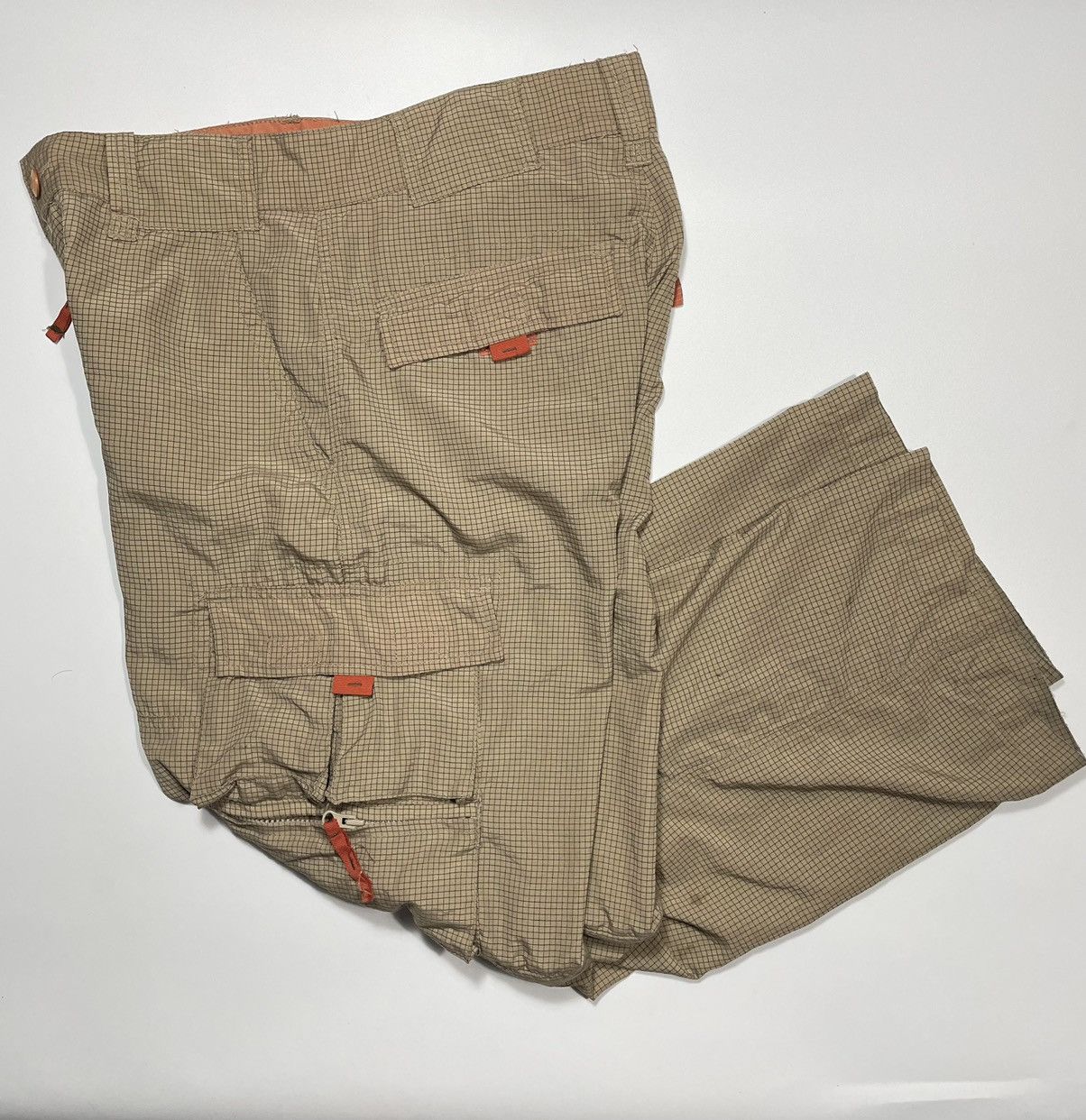 Vintage Vintage Oshkosh wide leg Baggy y2k 90s tactical multi pocket Size US 32 / EU 48 - 11 Thumbnail