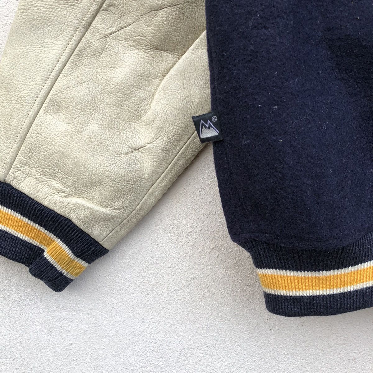 Vintage ‼️OUTDOOR BRAND FIRST DOWN BIG SPELLOUT Varsity Jacket Size US L / EU 52-54 / 3 - 4 Thumbnail