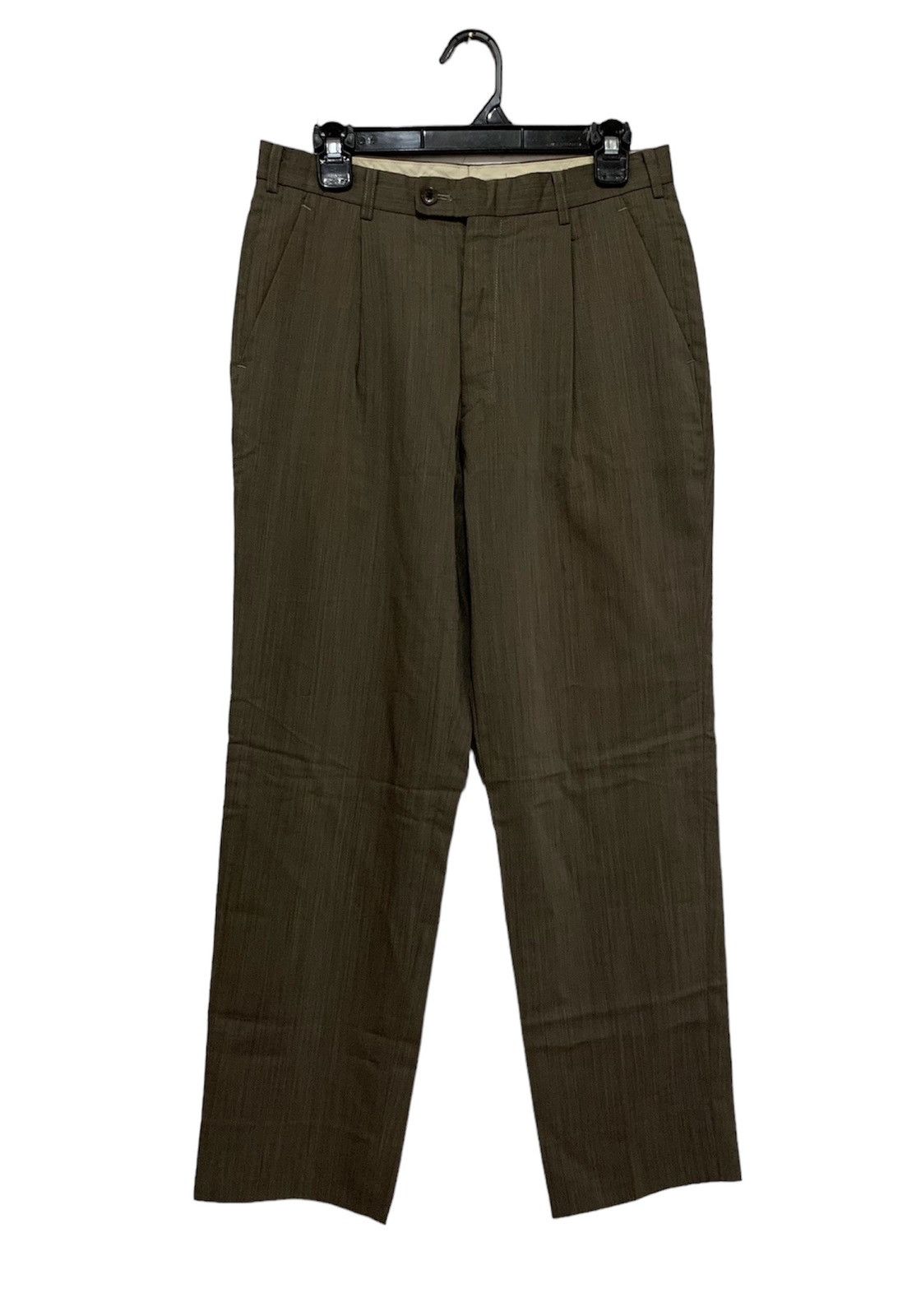 Image of Gaultier Homme Objet x Jean Paul Gaultier Homme Objet Pleated Trousers Pant in Grey, Men's (Size 30