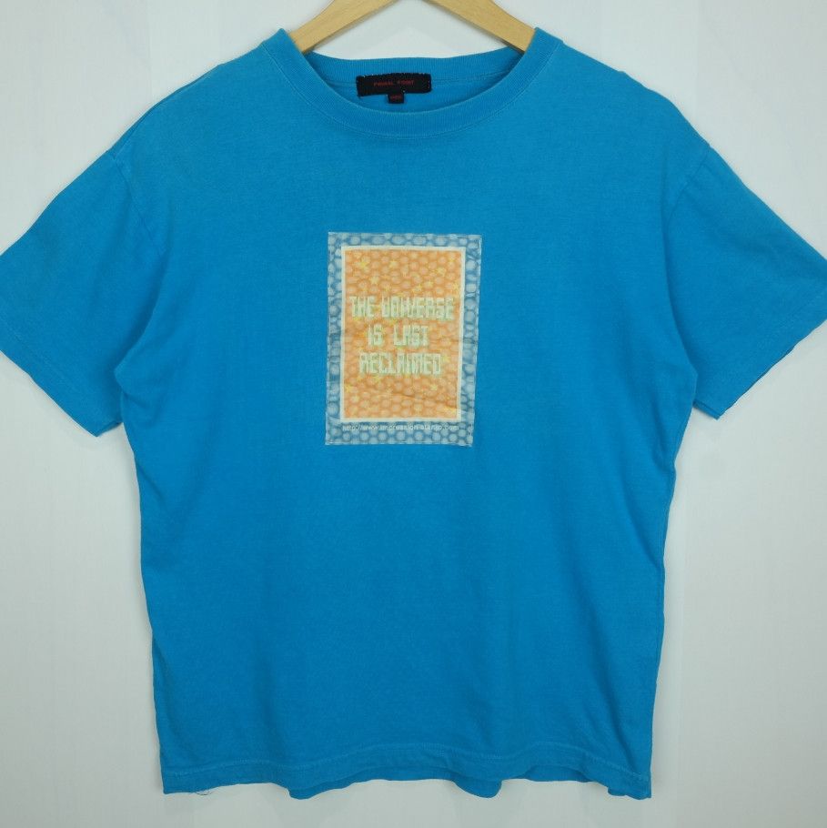 Japanese Brand PRIMAL POINT Japanese Graphic T Shirt Size US M / EU 48-50 / 2 - 2 Thumbnail