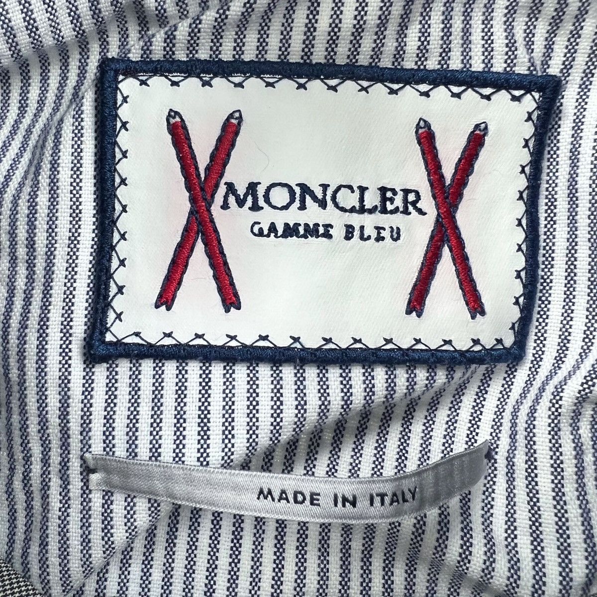 Moncler × Moncler Gamme Bleu × Thom Browne Moncler Gamme Bleu Check Lightweight Jacket Size US XS / EU 42 / 0 - 6 Thumbnail