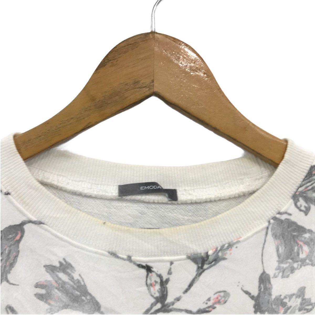 Japanese Brand × Vintage Emoda Flower Design Full Print Sweatshirt Size US S / EU 44-46 / 1 - 5 Thumbnail