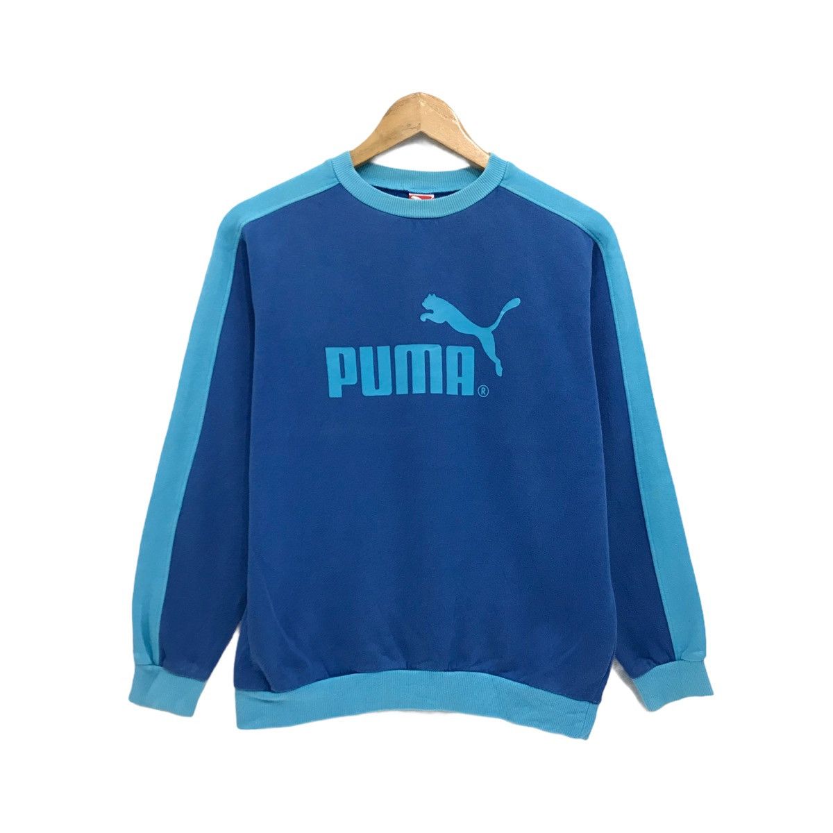 Japanese Brand × Puma × Vintage Rare!!! Vintage Puma Sweatshirt Pullover Jumper Sweater Size US M / EU 48-50 / 2 - 1 Thumbnail